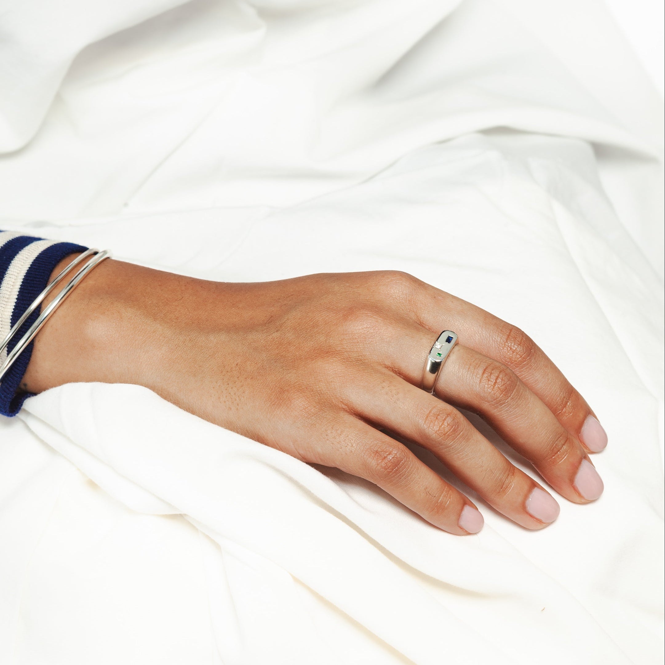 Faceted Signet Ring N.02