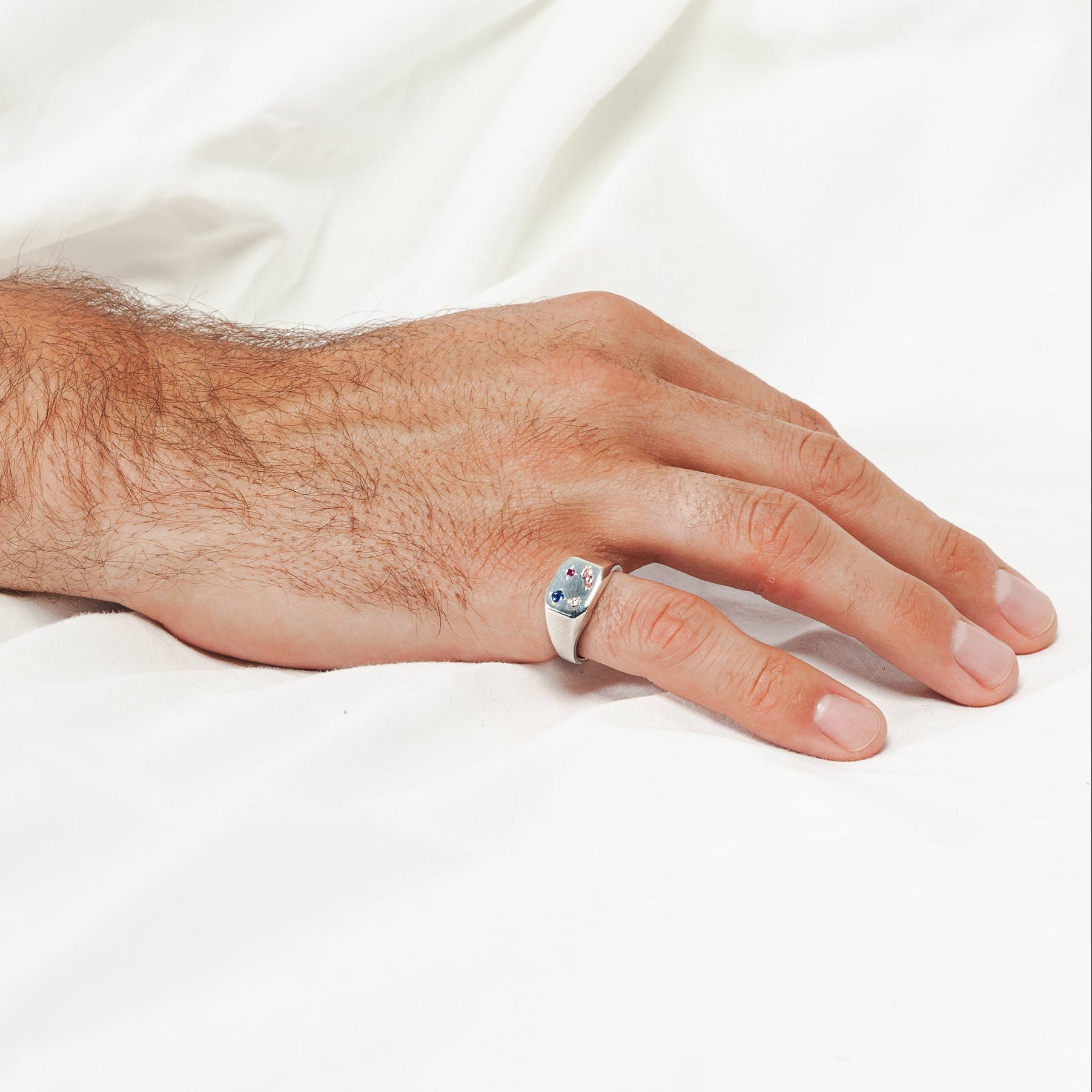 Faceted Signet Ring N.08