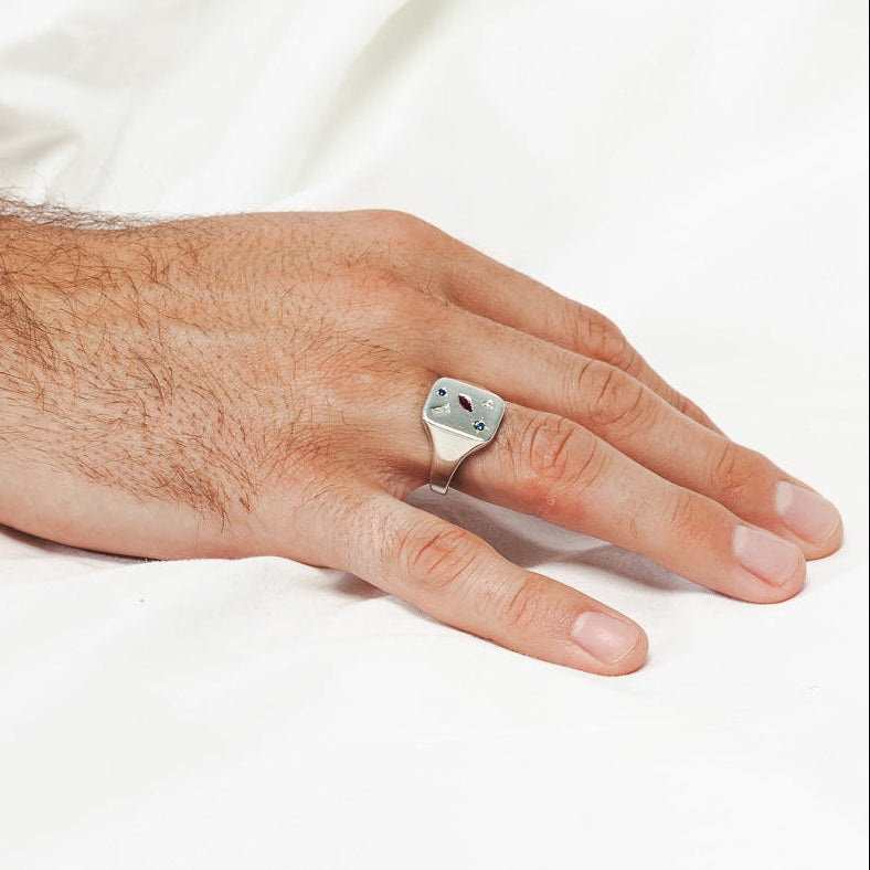 Chevalière N.04 Facetté