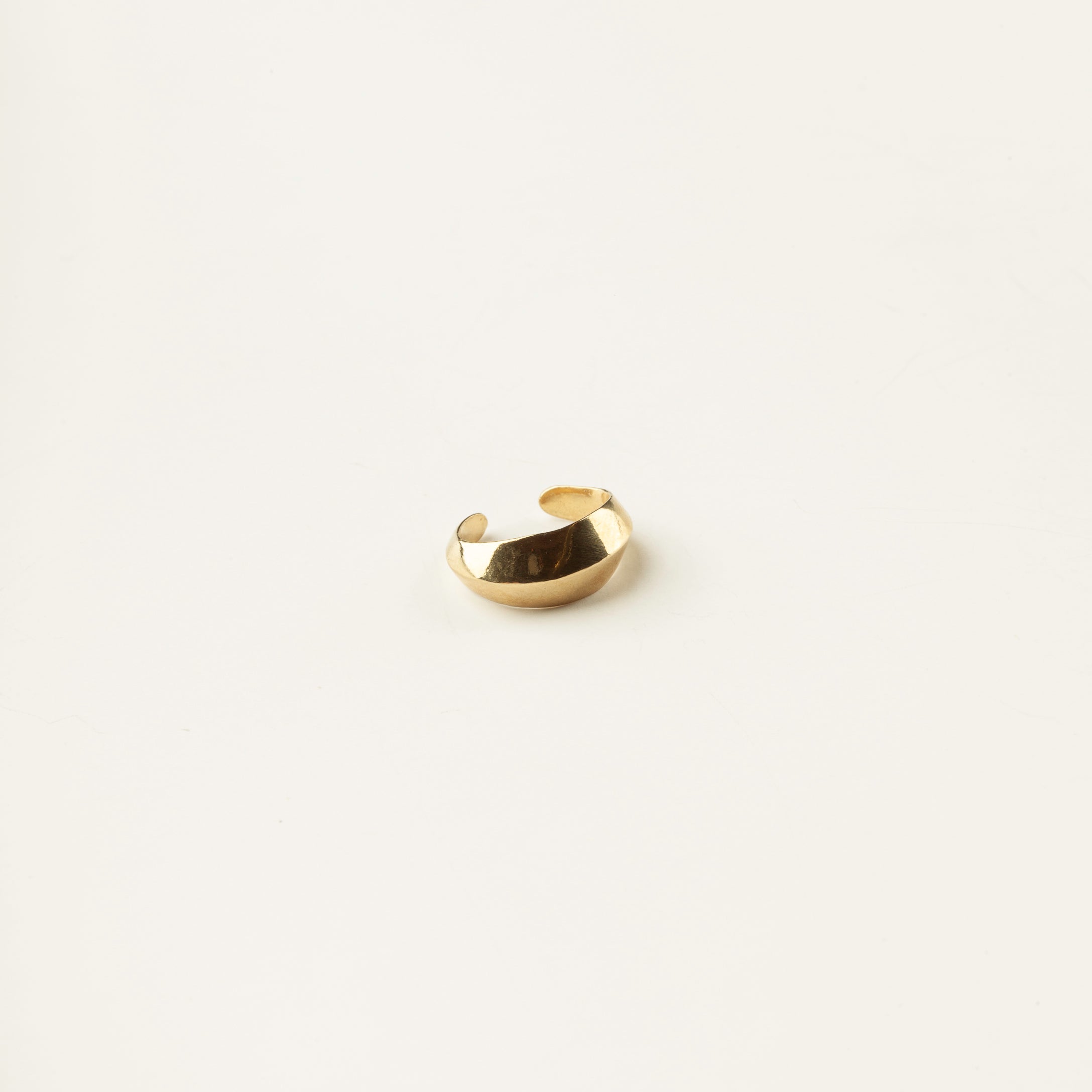 Anneau ajustable Dune or vermeil