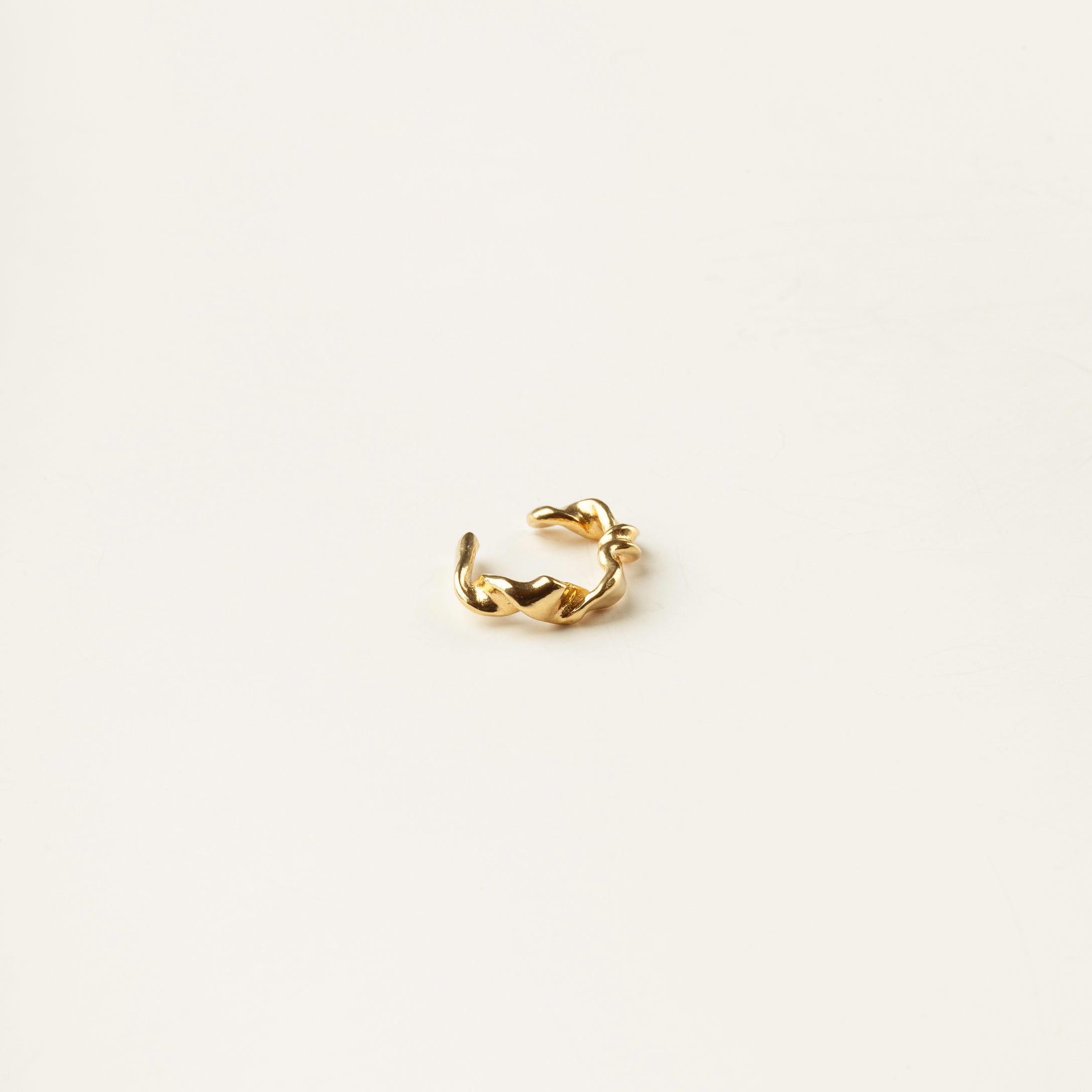 Anneau ajustable Ruban Or Vermeil