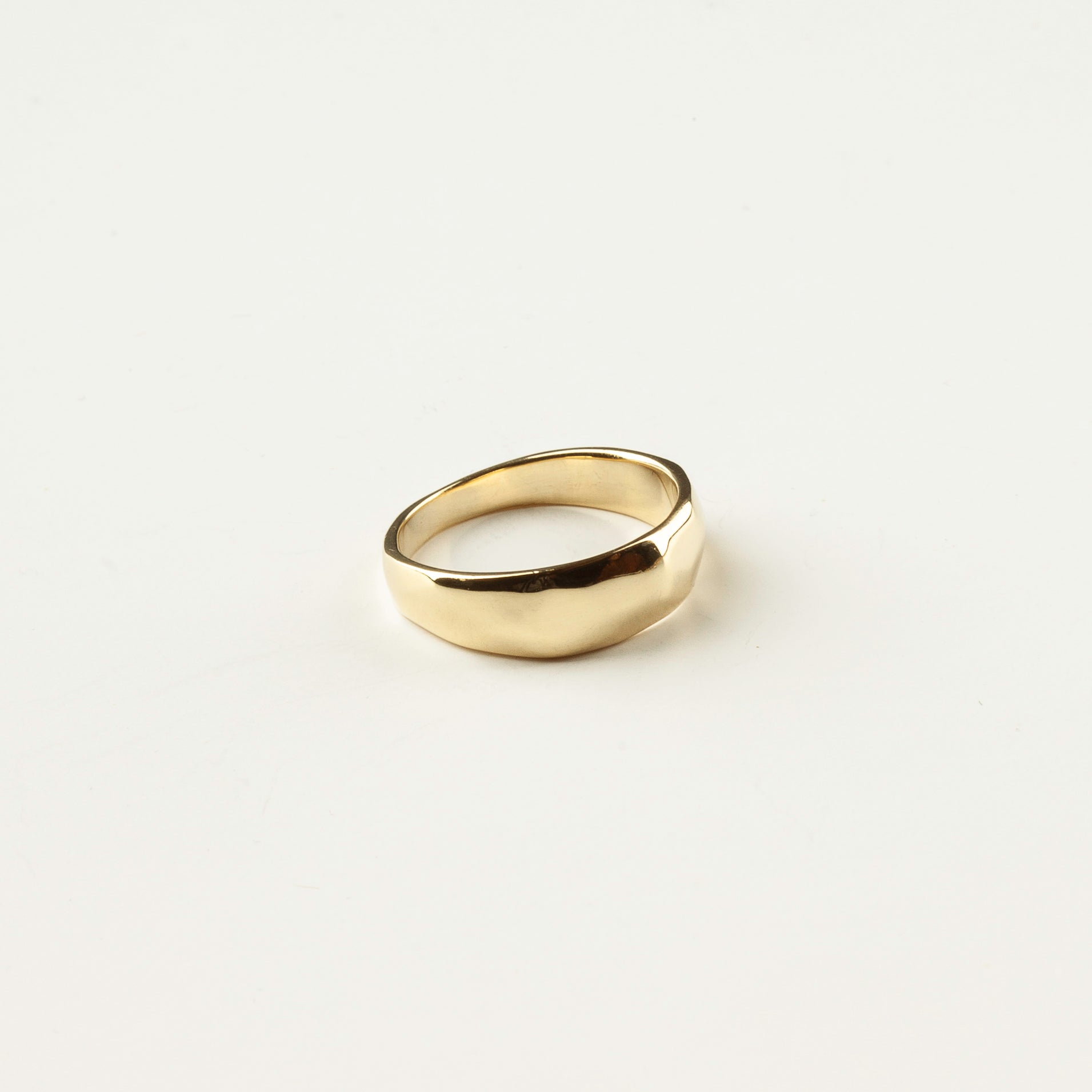 Bague Géométrique or