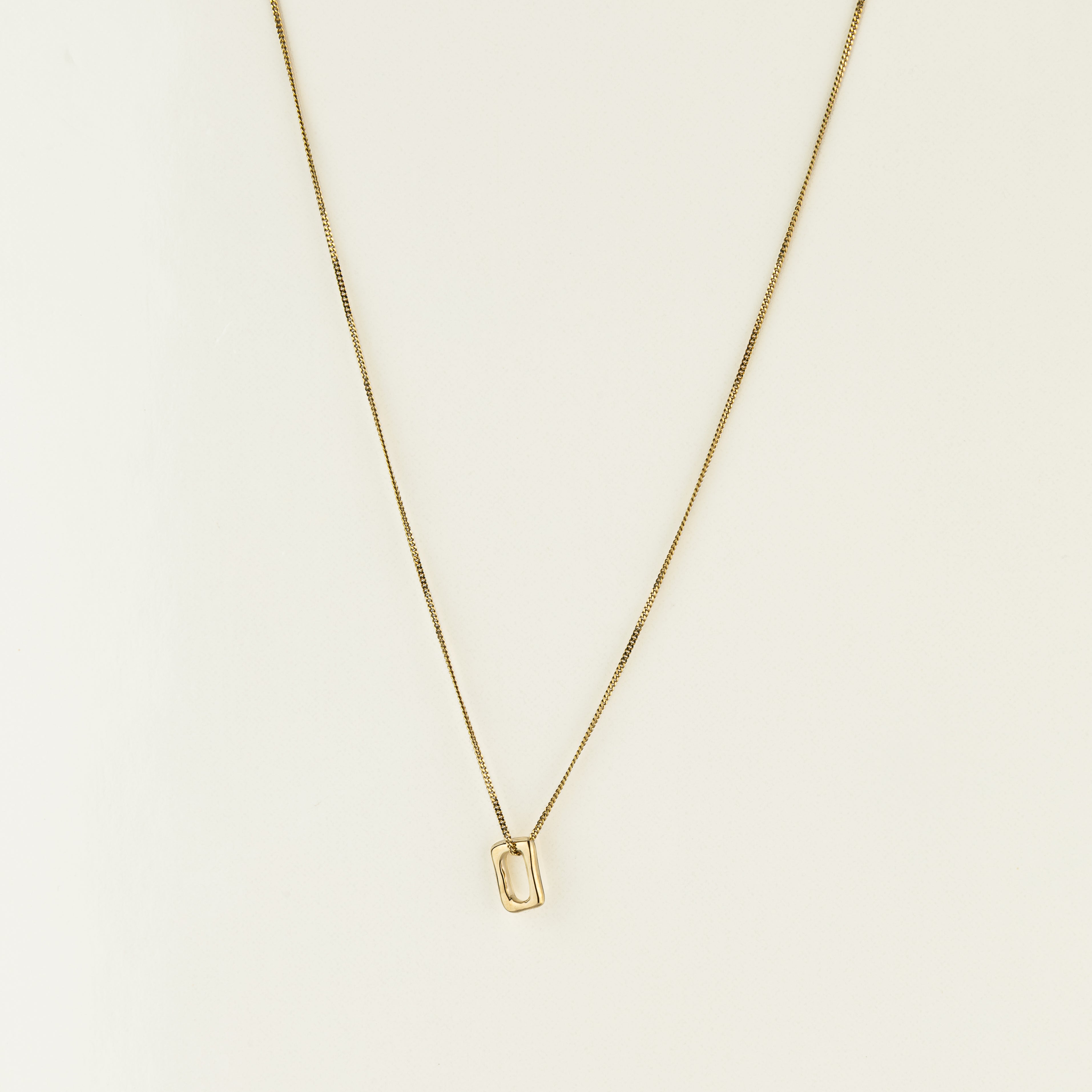 Gold Anchored Necklace