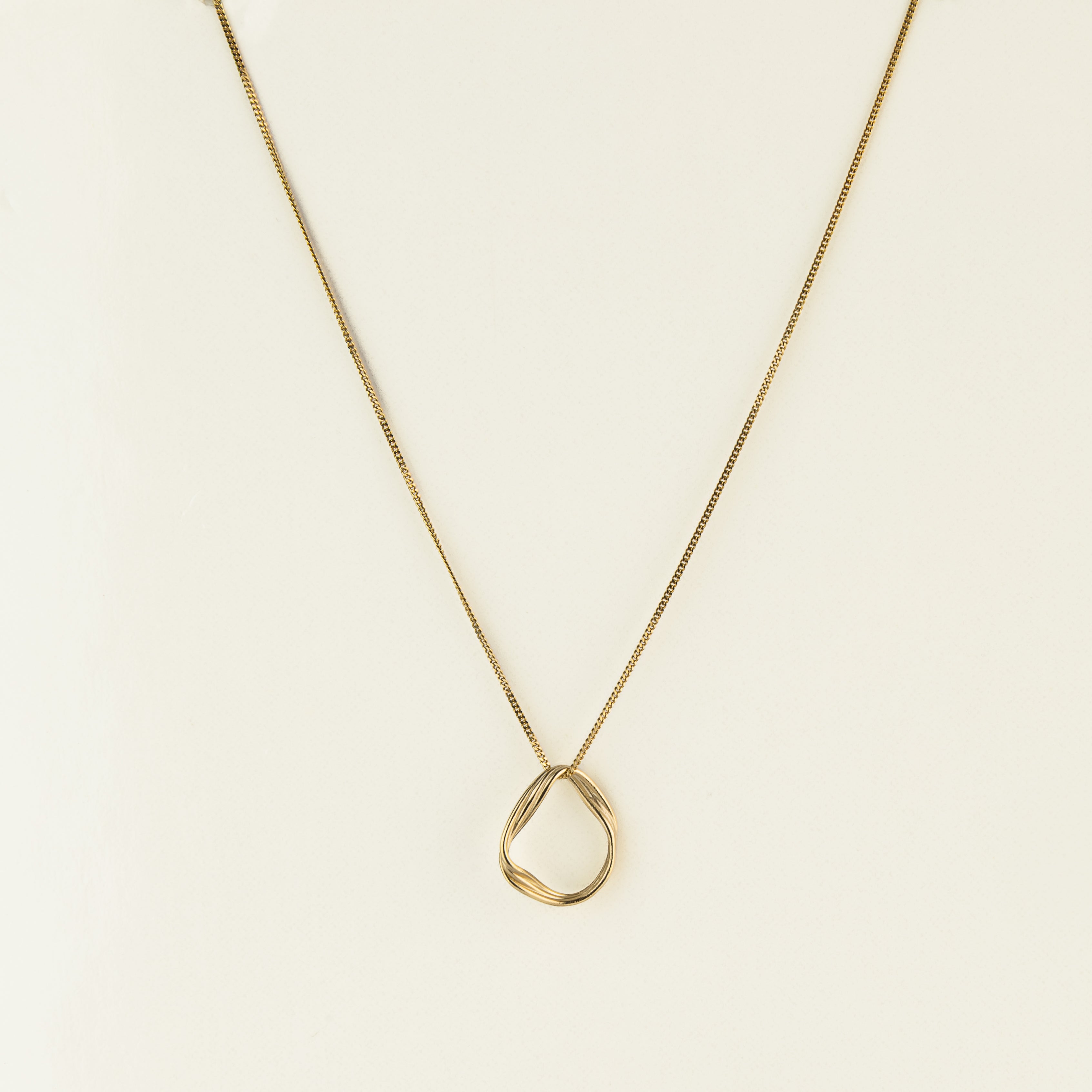 Gold Spun Necklace