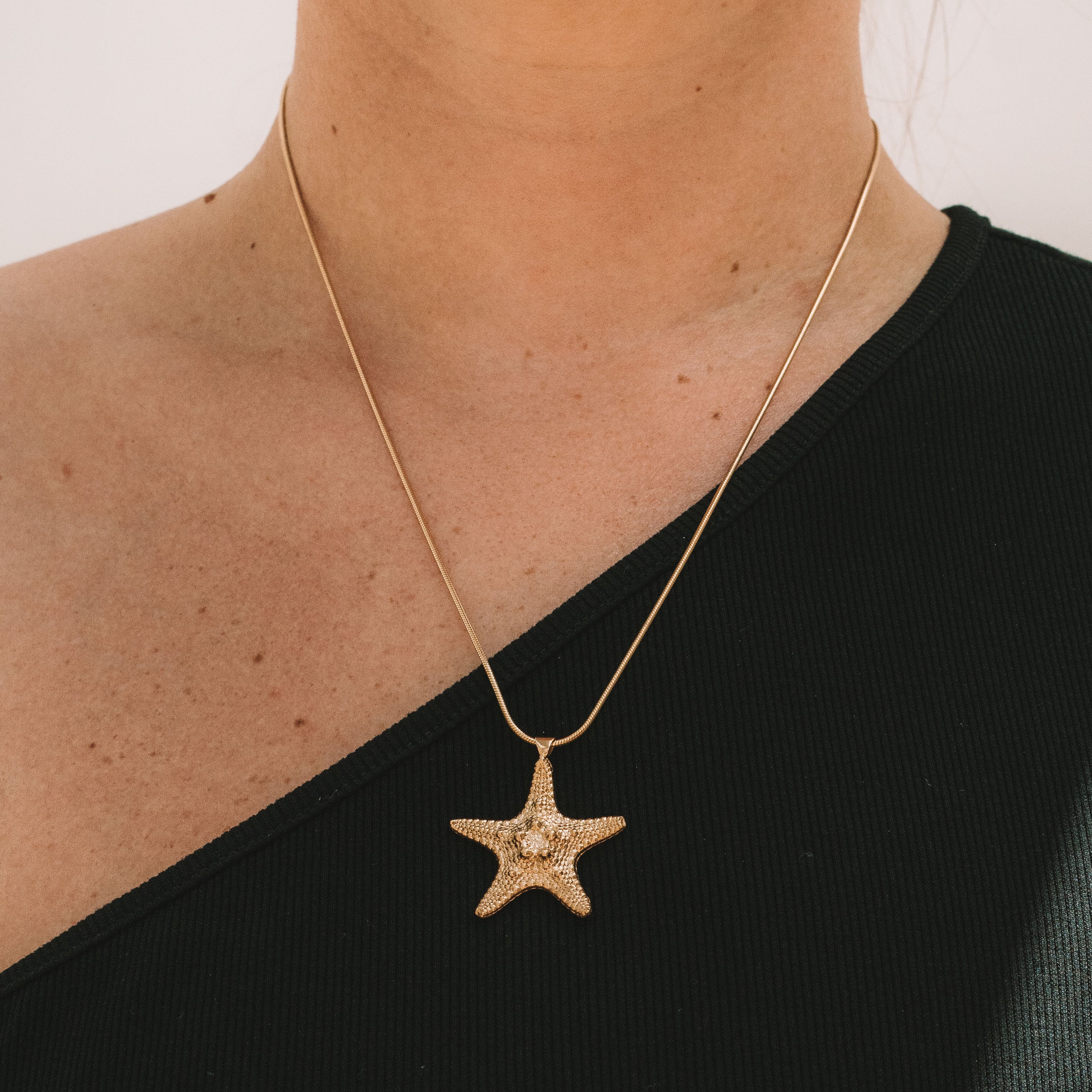 Collier Étoile de mer or vermeil