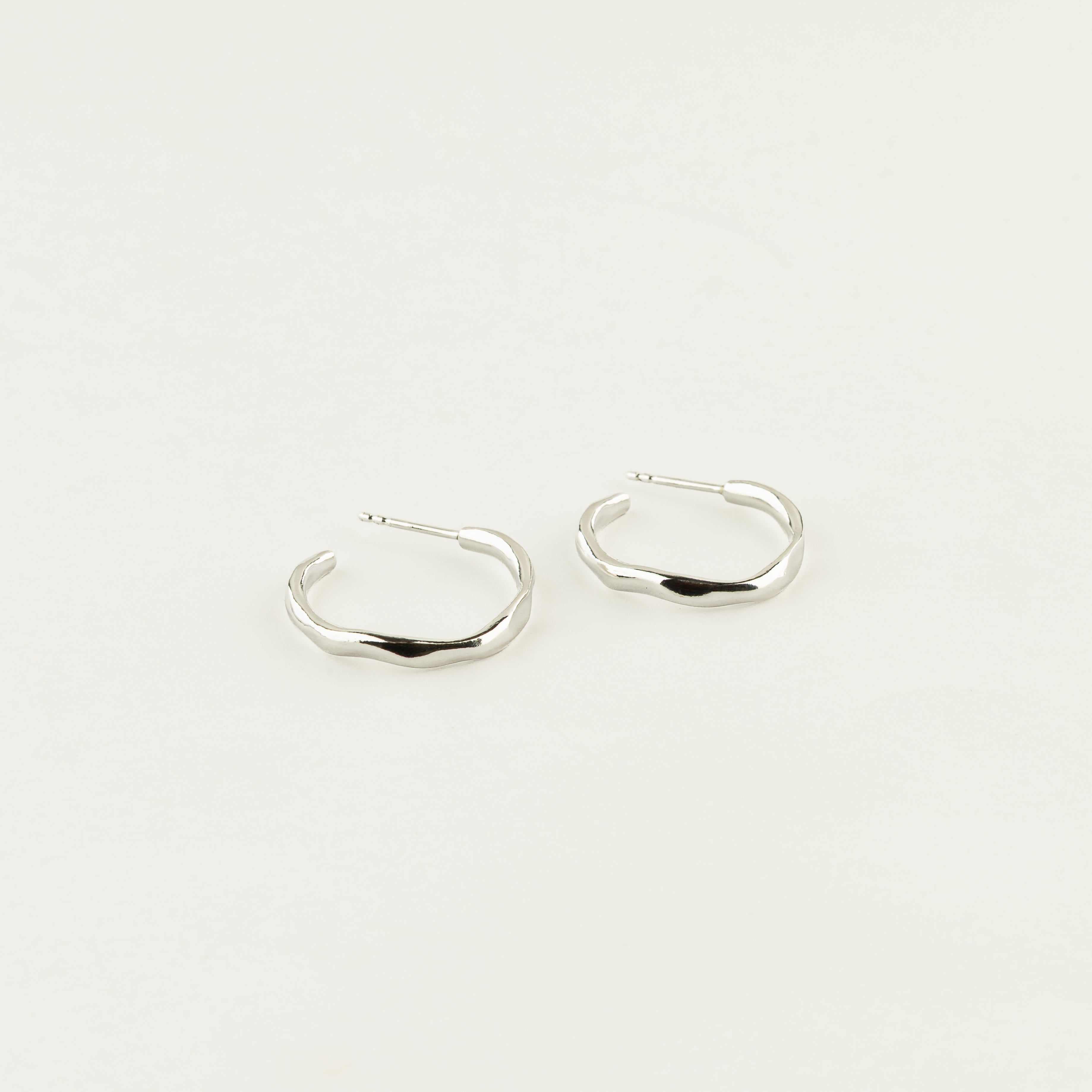 Large Sculpted Hoops