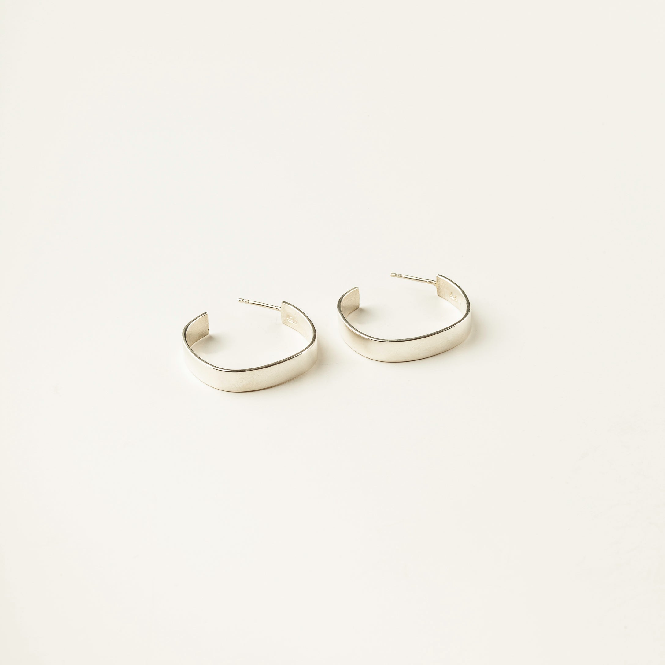 Square Flat Hoops