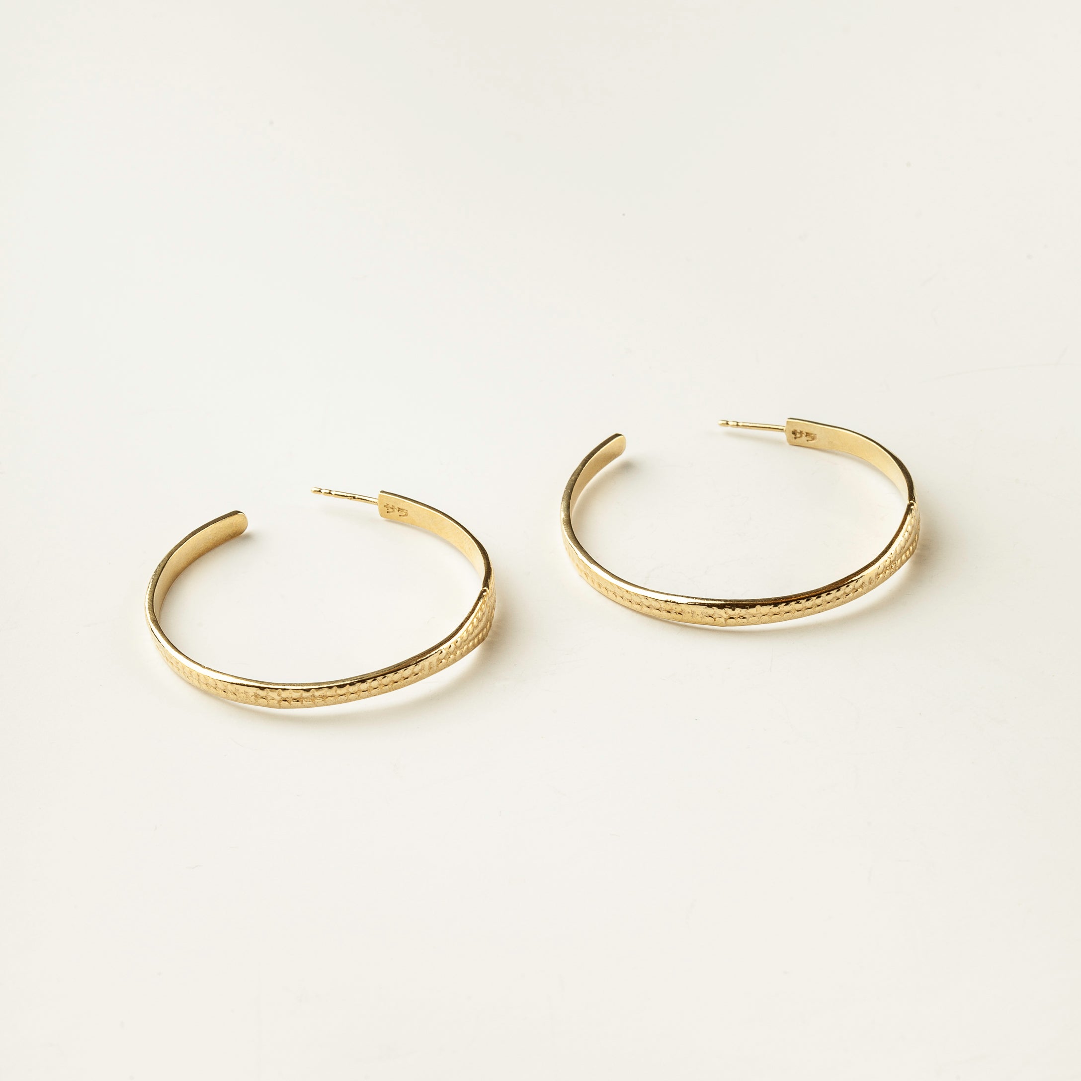 Tide Gold Vermeil Hoops