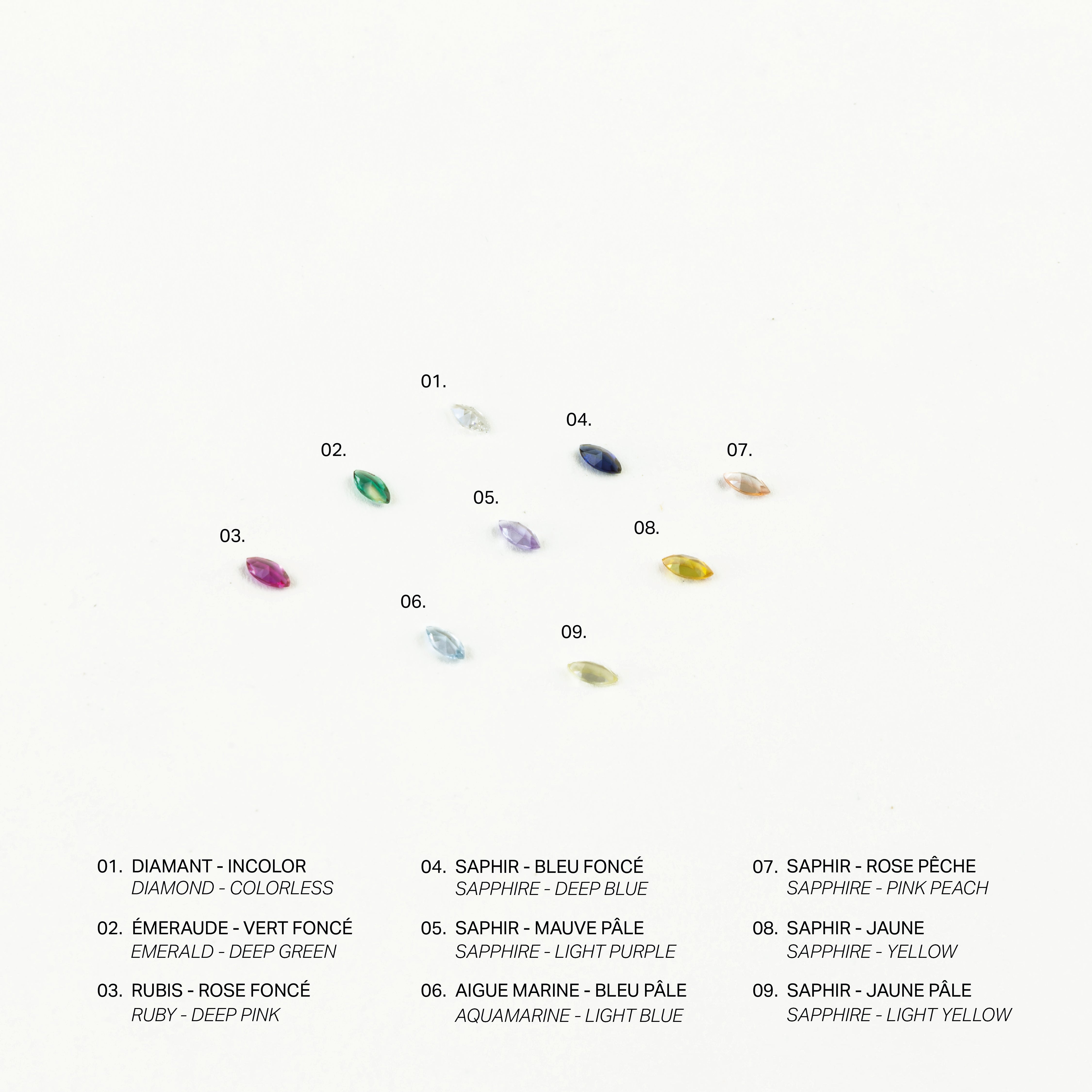 Chevalière N.02 Facetté or