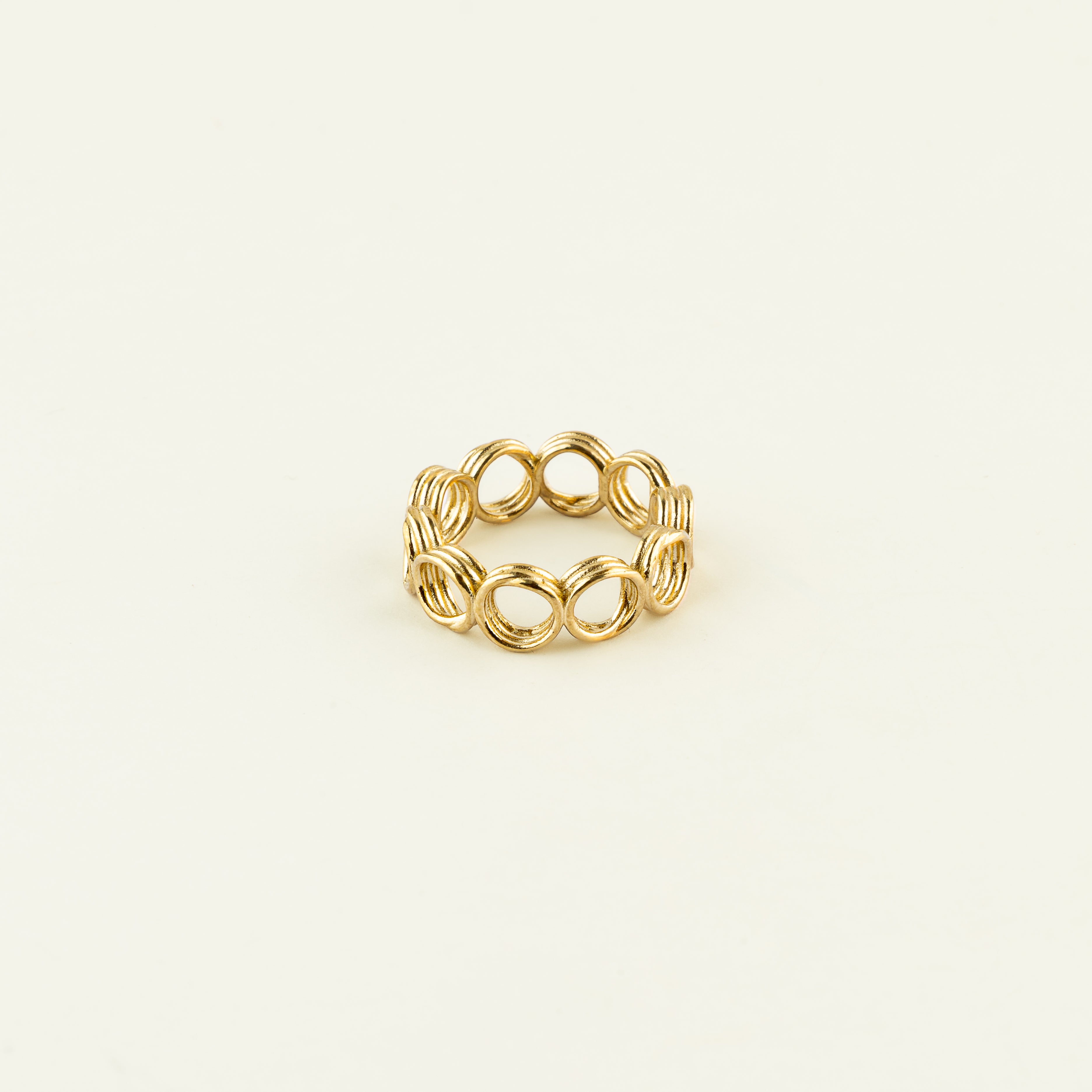 Spun Eternity Gold Band