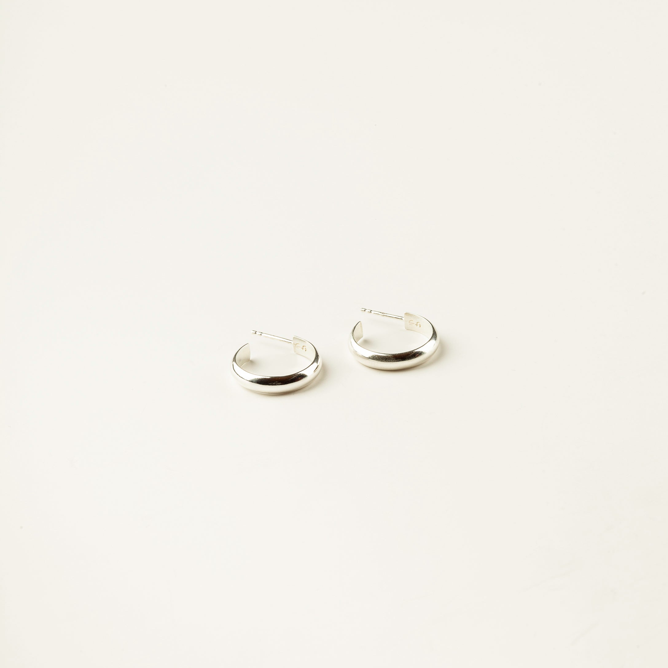 Small Half Round Hoops