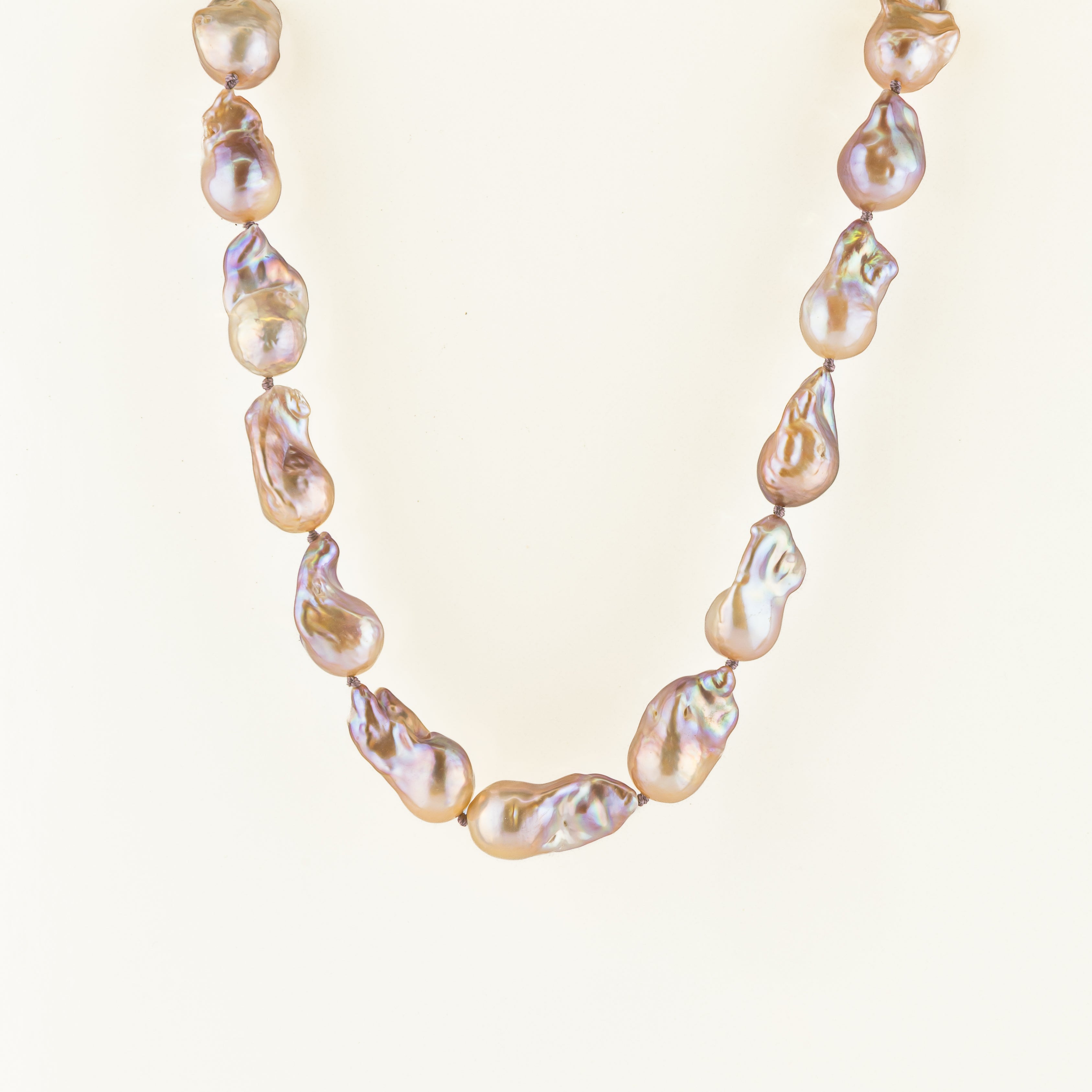Fireball Pearl Necklace