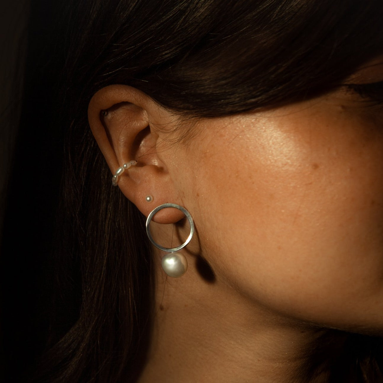 Baroque Pearl Earrings