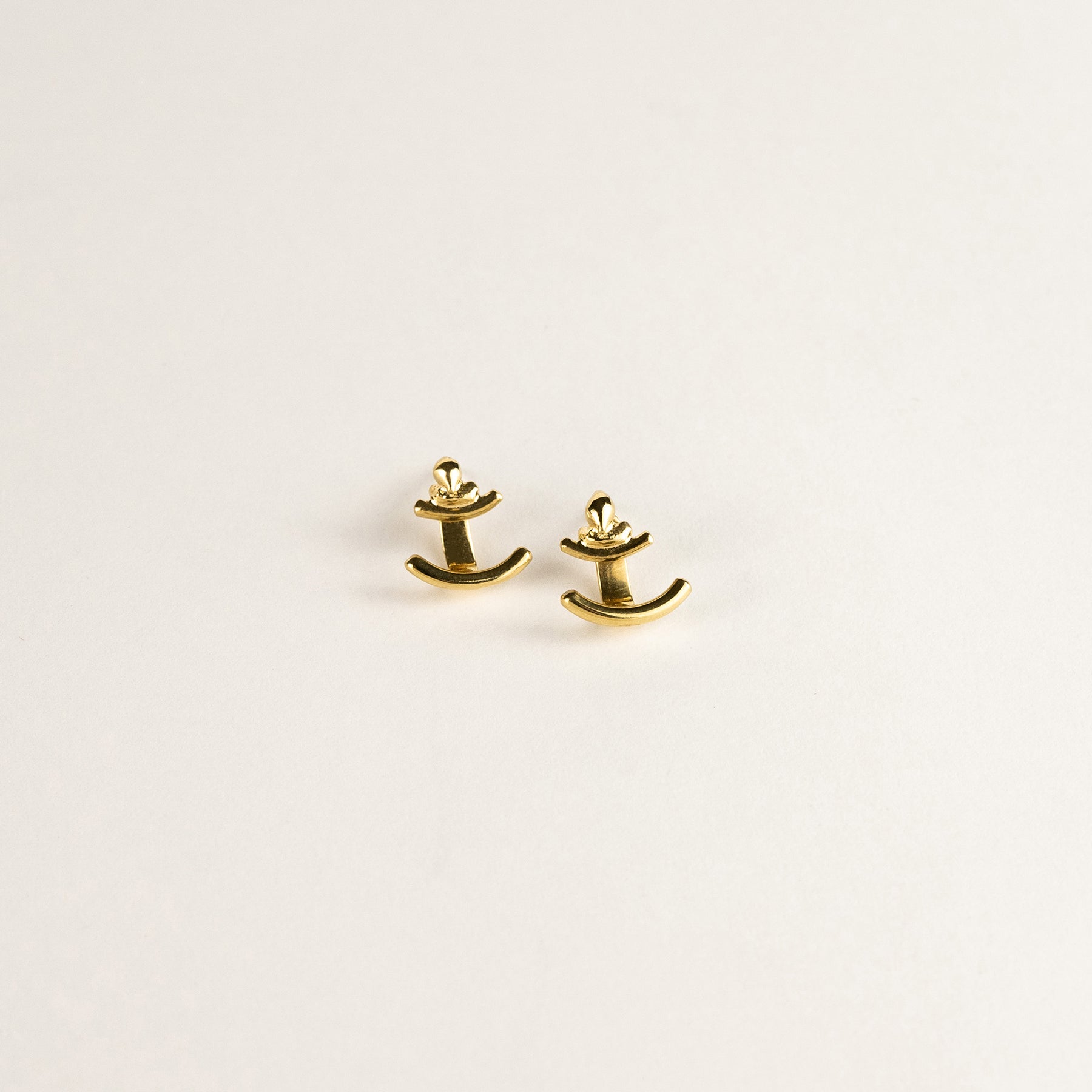 Drop gold vermeil earrings