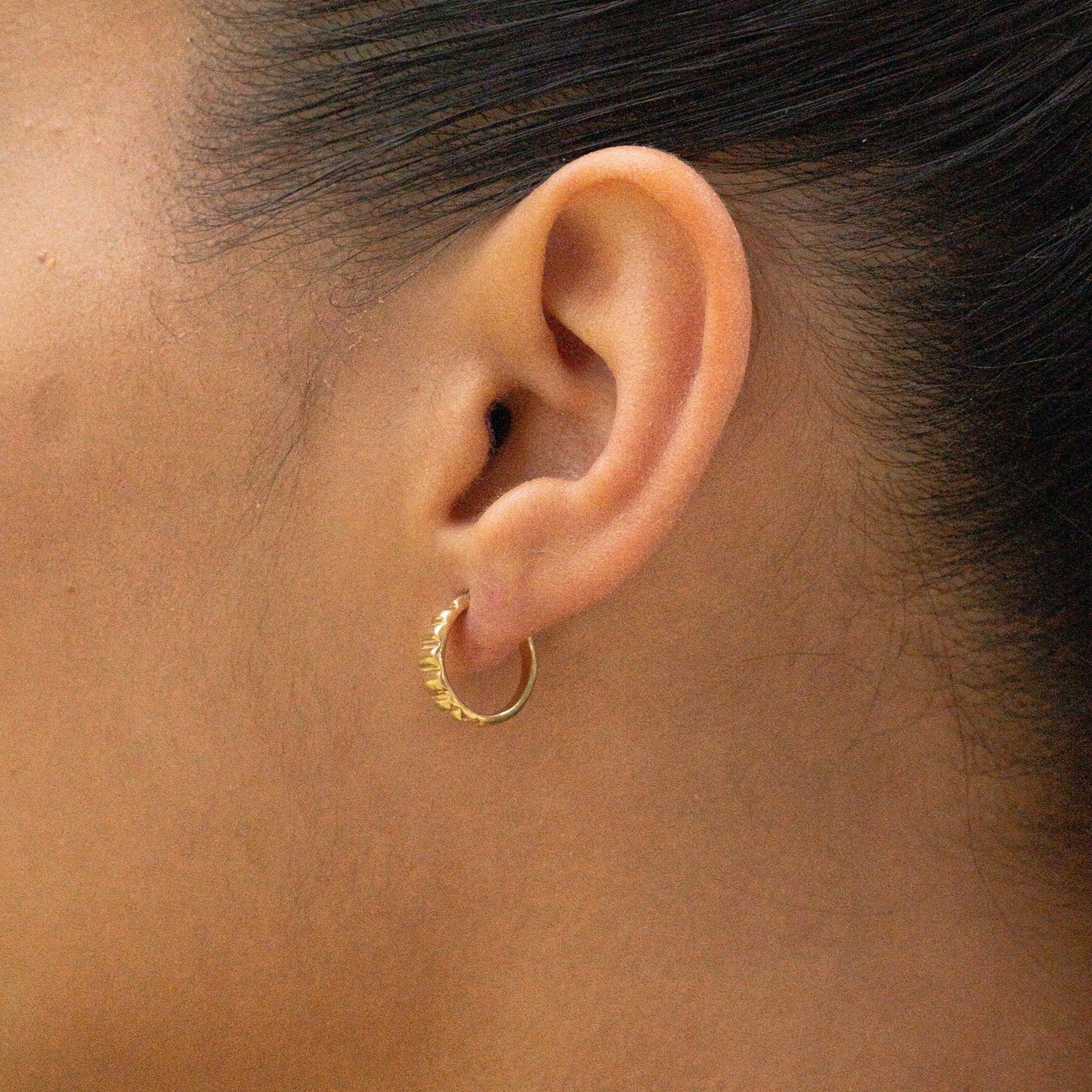 Hoops Flots or vermeil