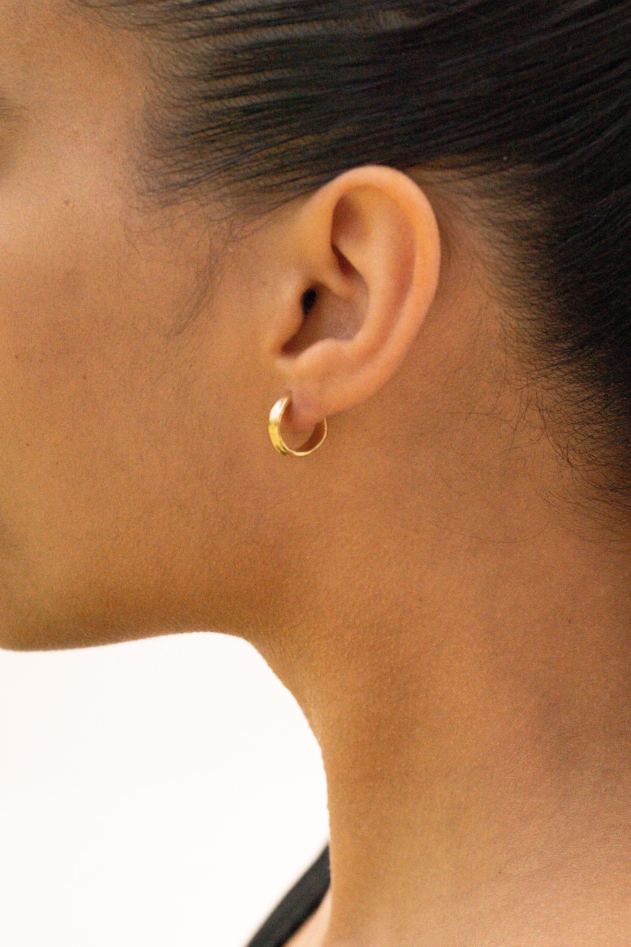 Mini hoops Ria or vermeil