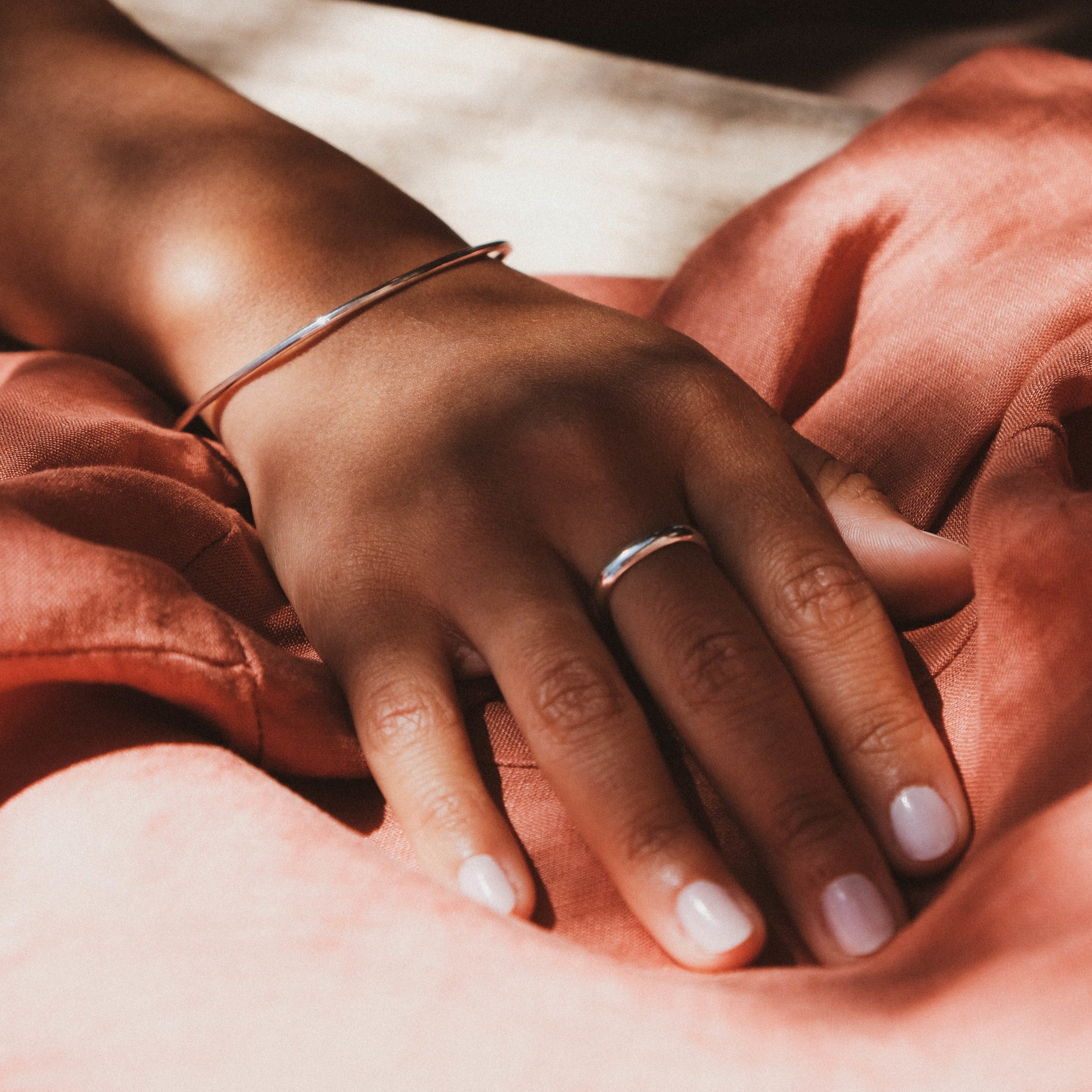Half Round Square Ring