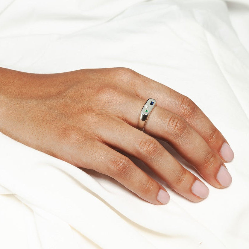 Chevalière N.02 Facetté