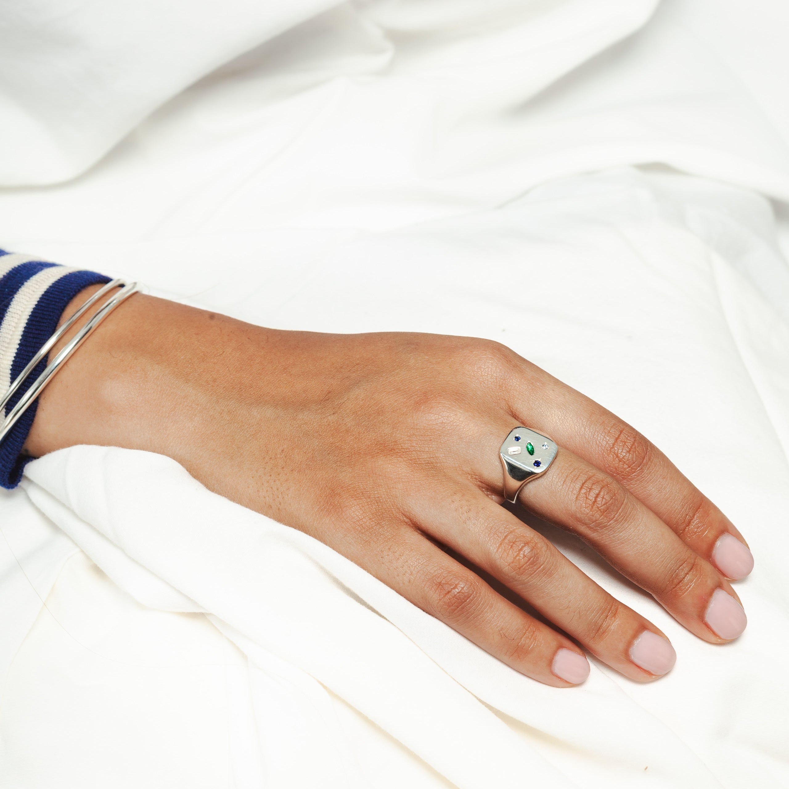 Chevalière N.04 Facetté