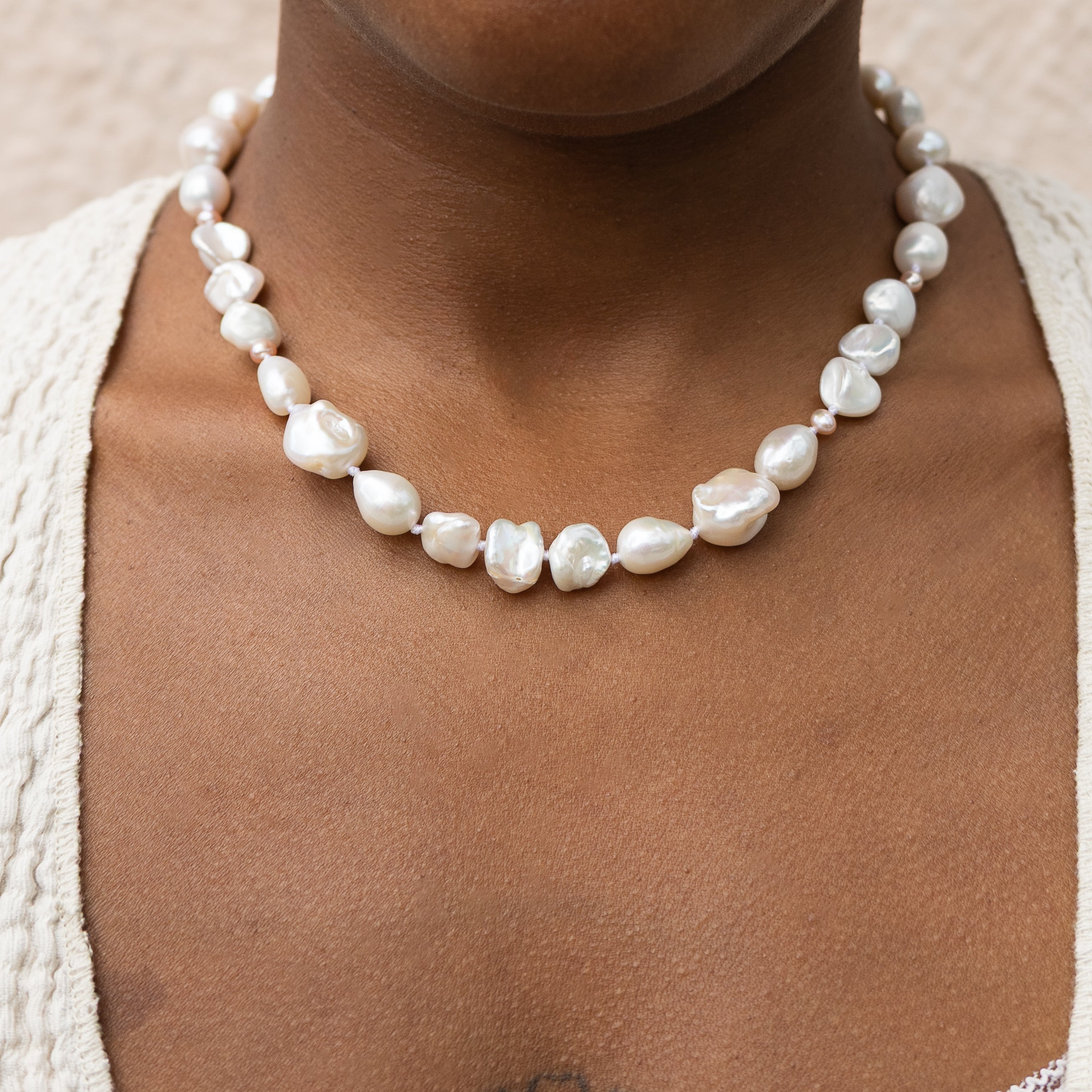 The Mixte Pearl Necklace