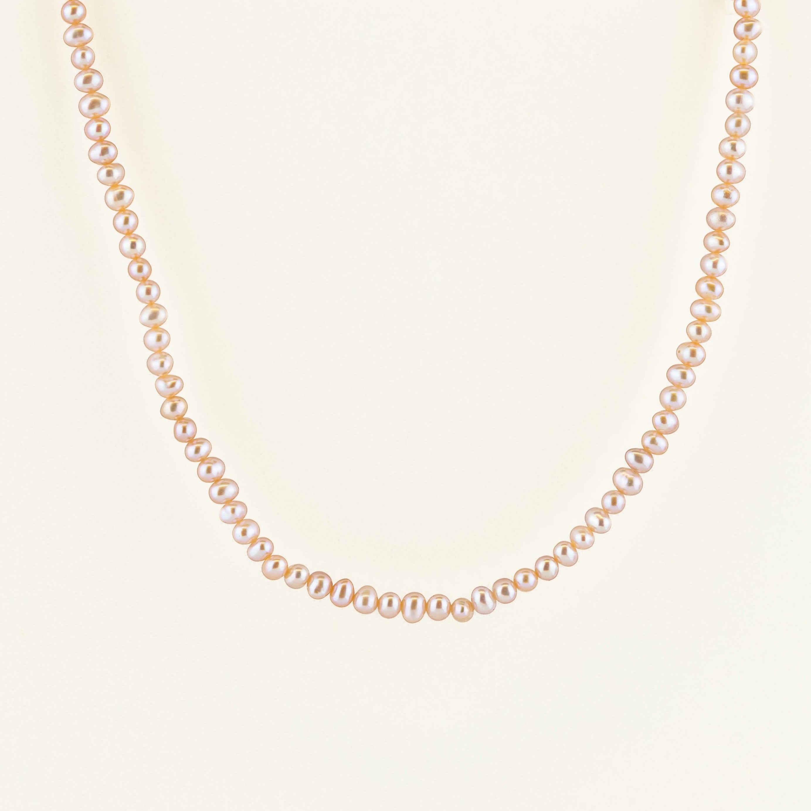 The Mini Pink Pearl Necklace