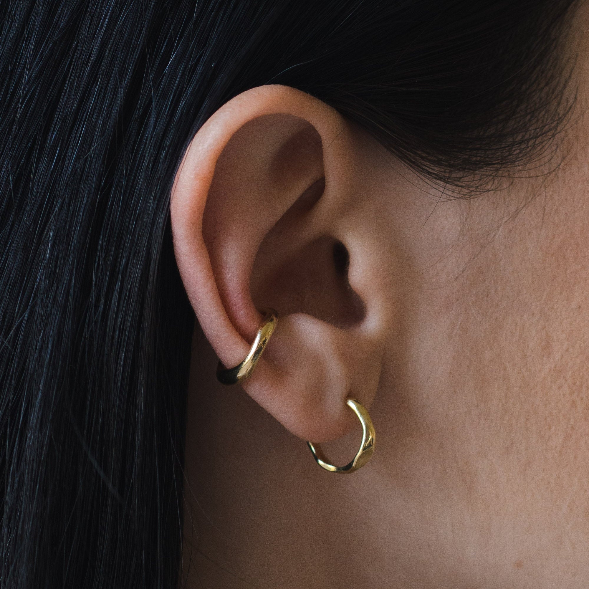 Sculpted Gold Vermeil Ear Cuff