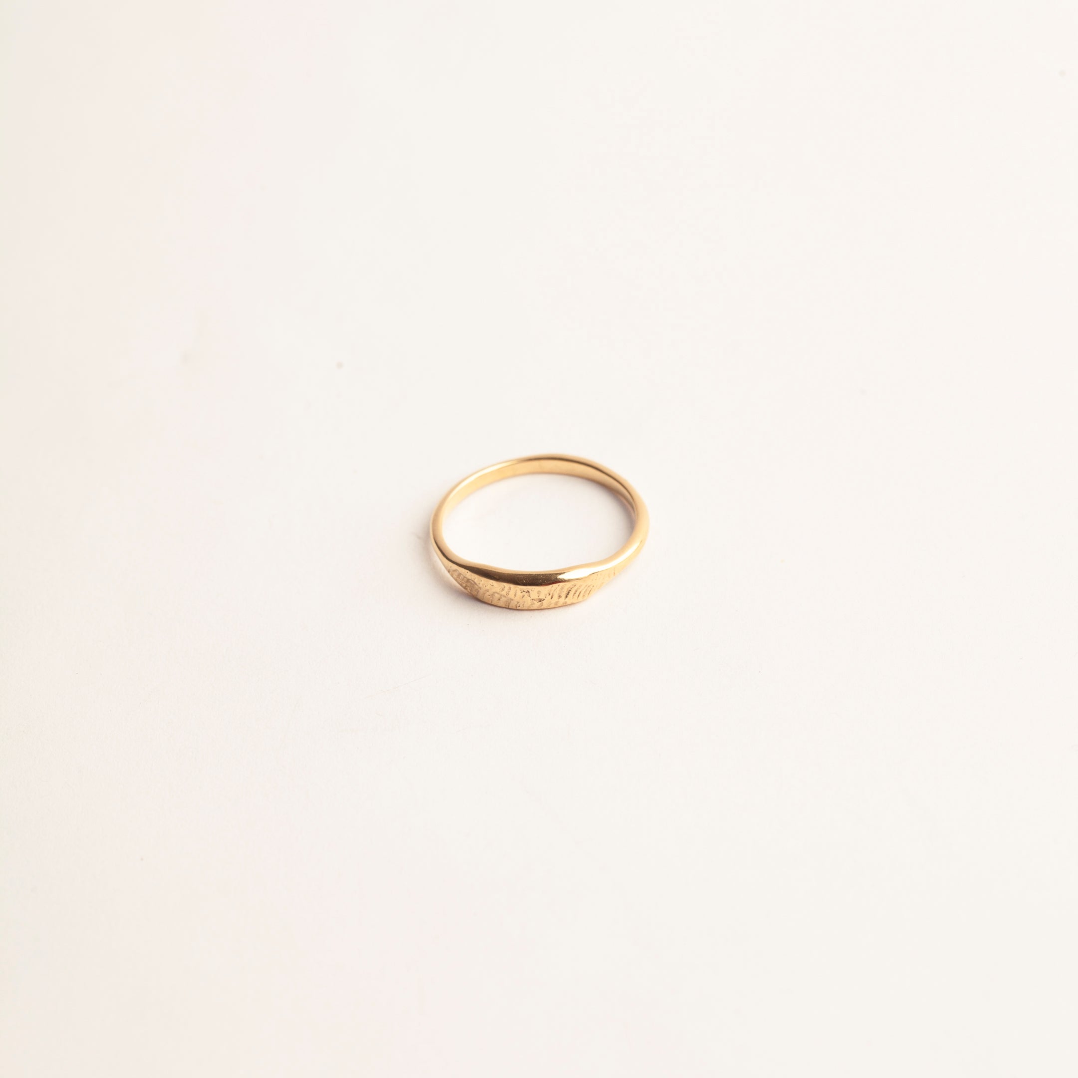 Reef Signet Gold Ring