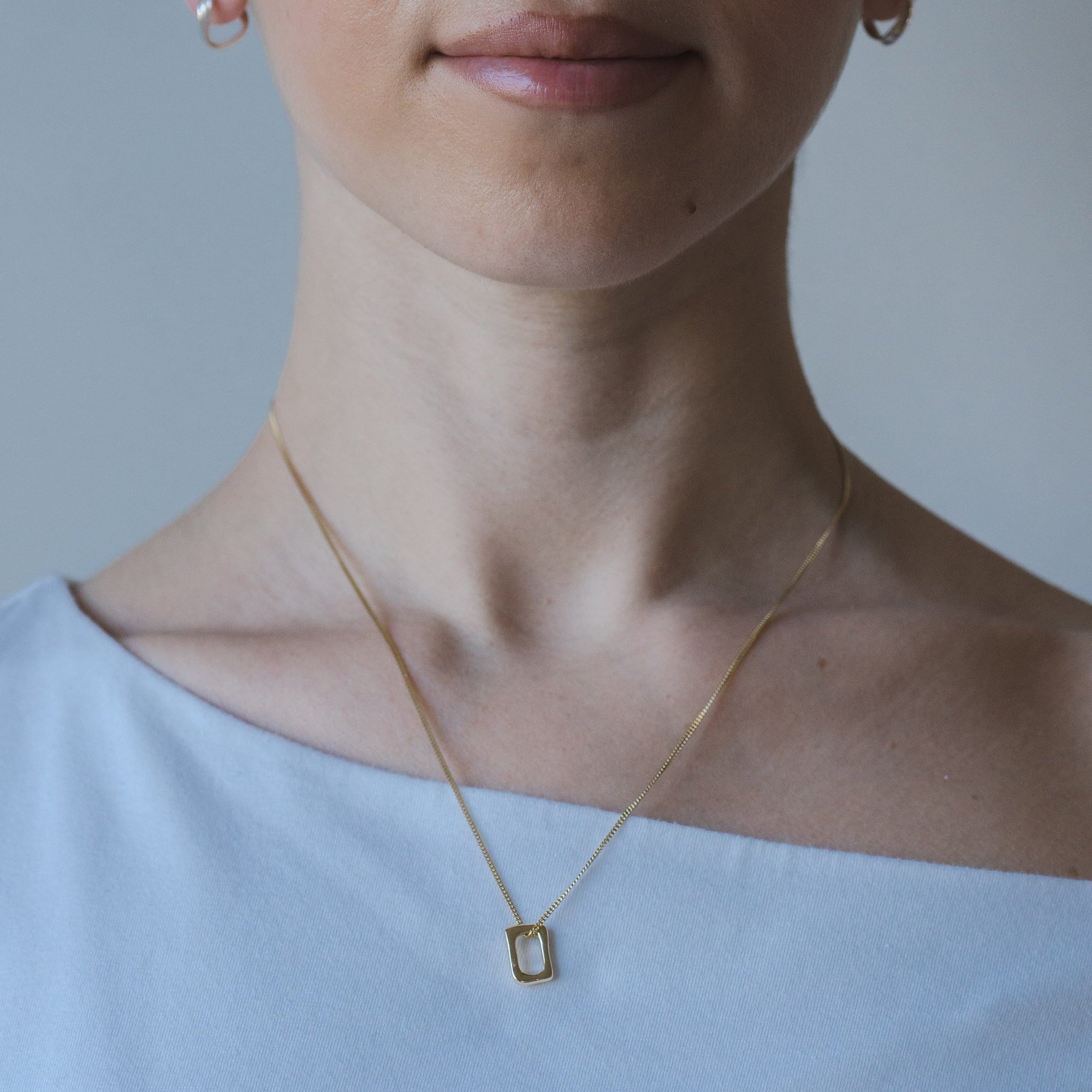 Gold Anchored Necklace