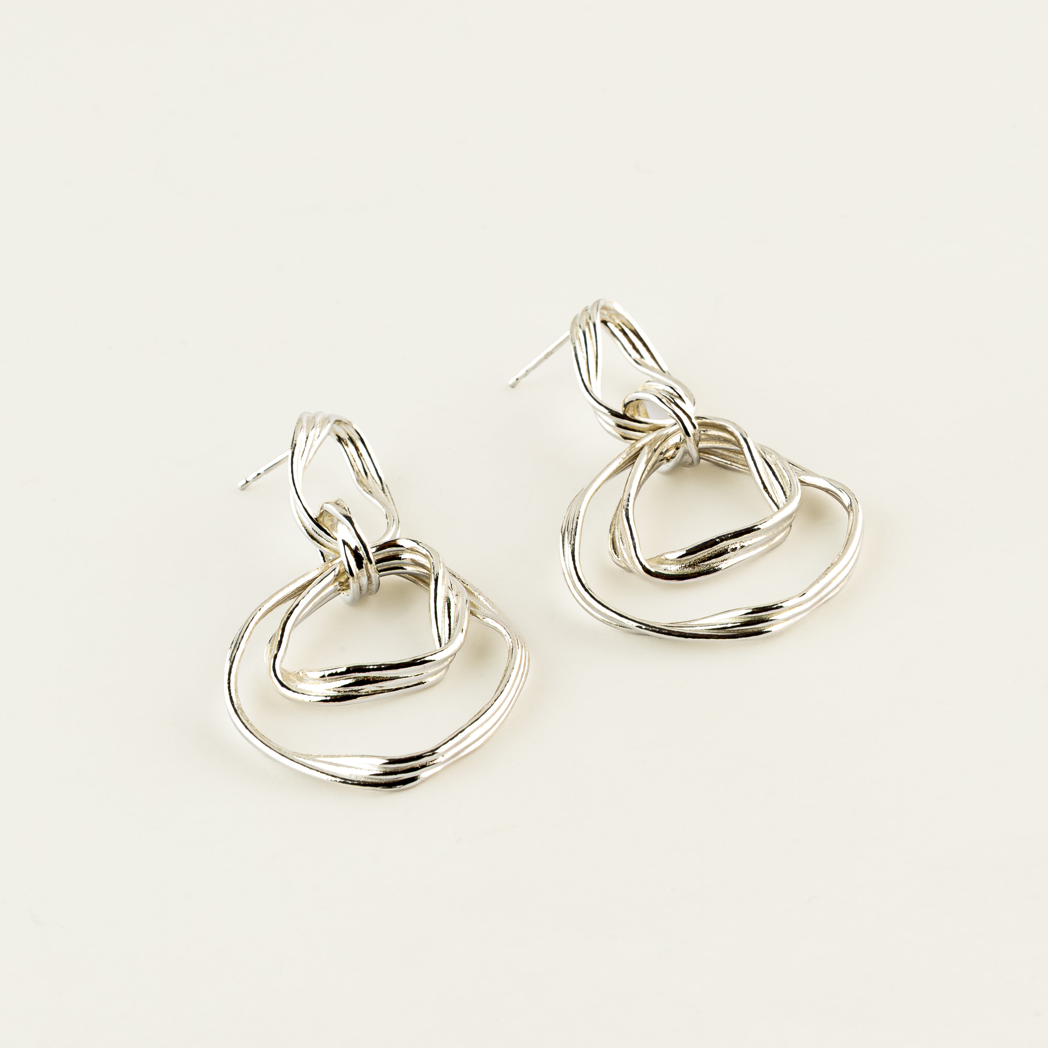 Large Spun Earrings