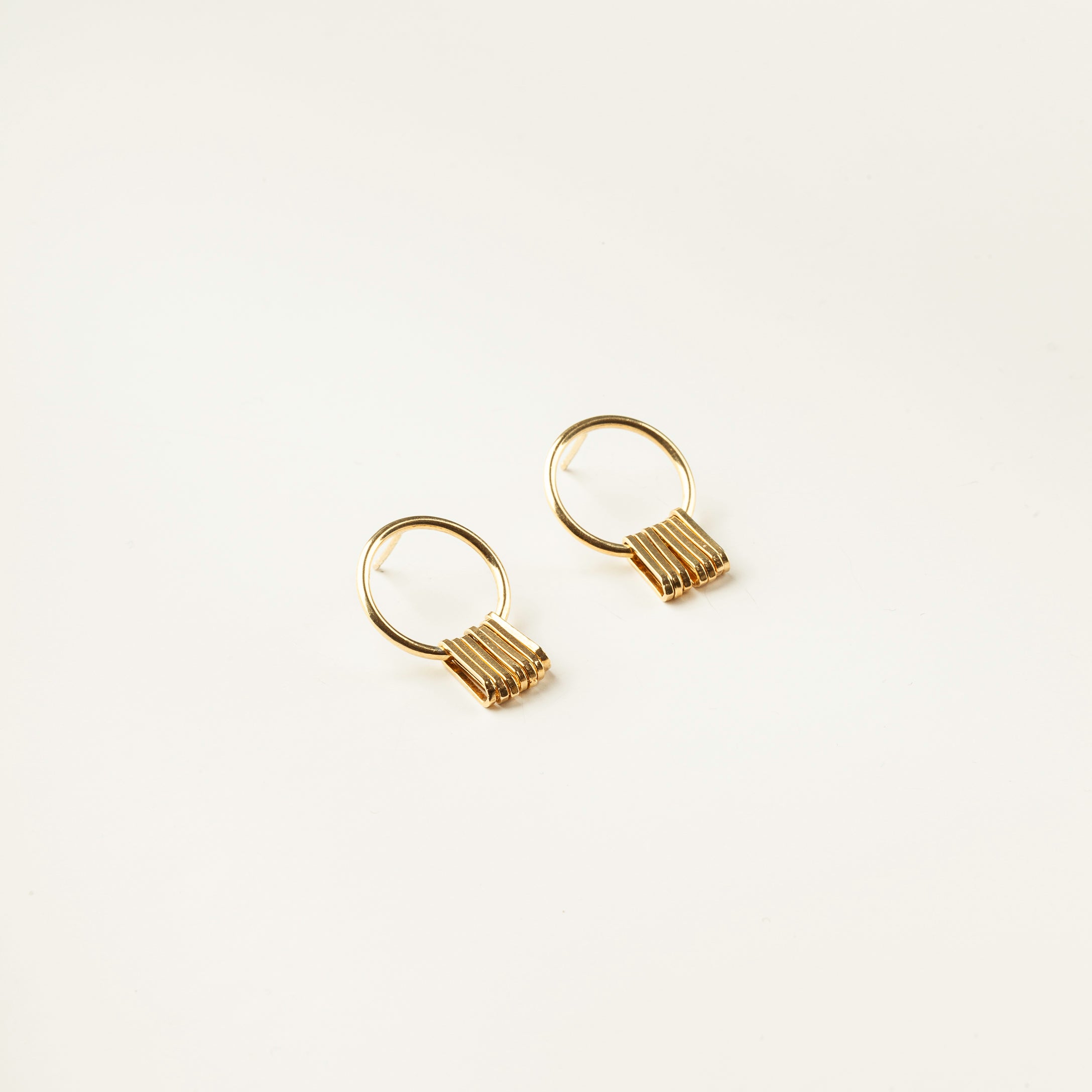 Harmony Gold Vermeil Hoops