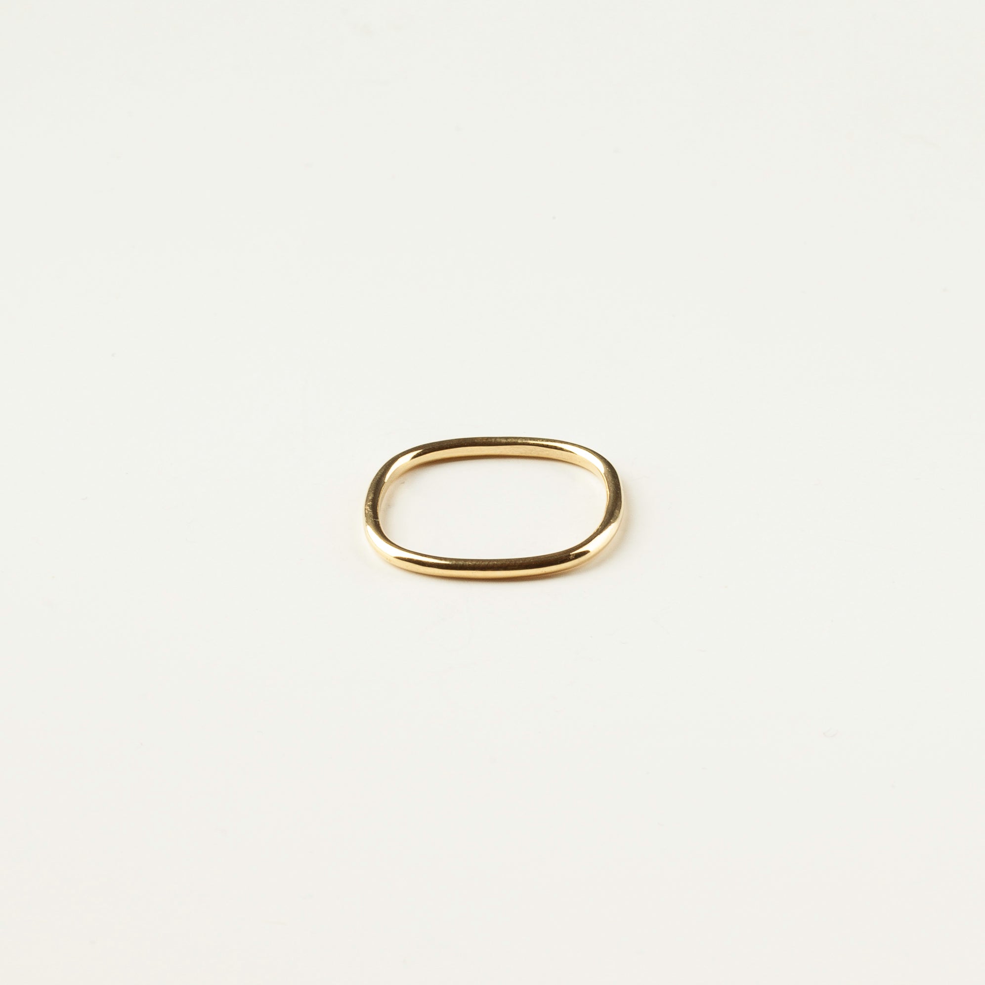 Wire Square Gold Ring