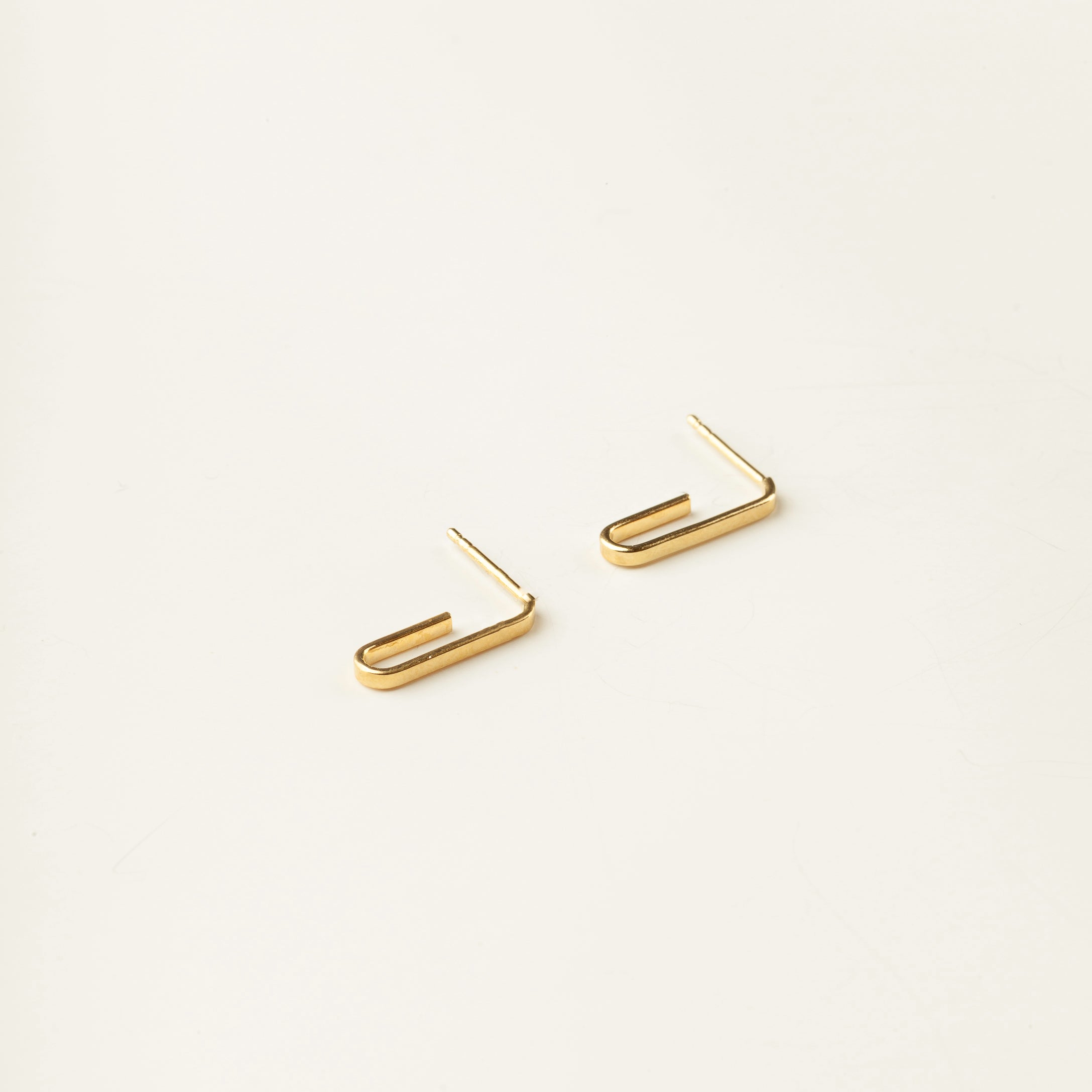 Mini Soprano Gold Vermeil Hoops