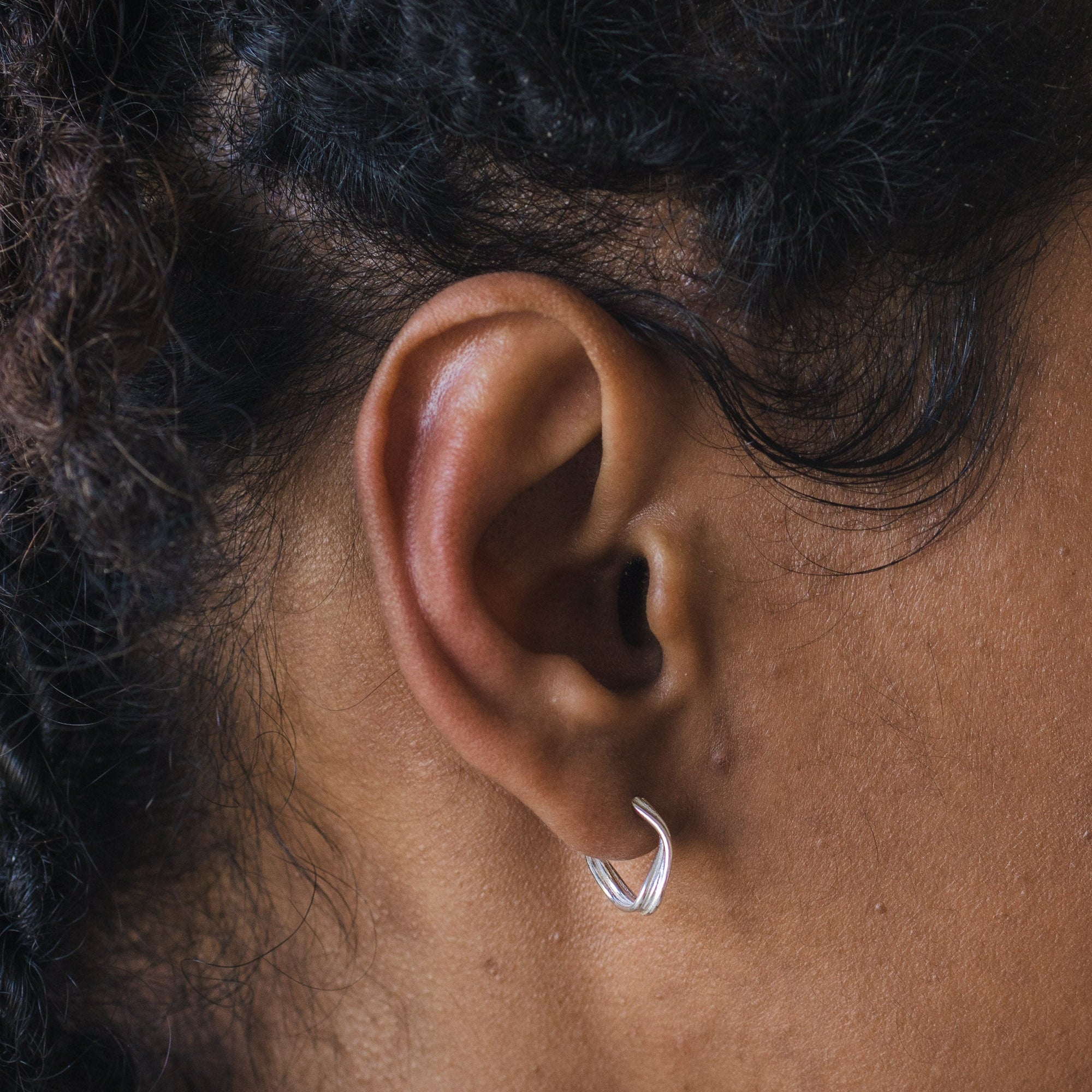 Small Spun Hoops