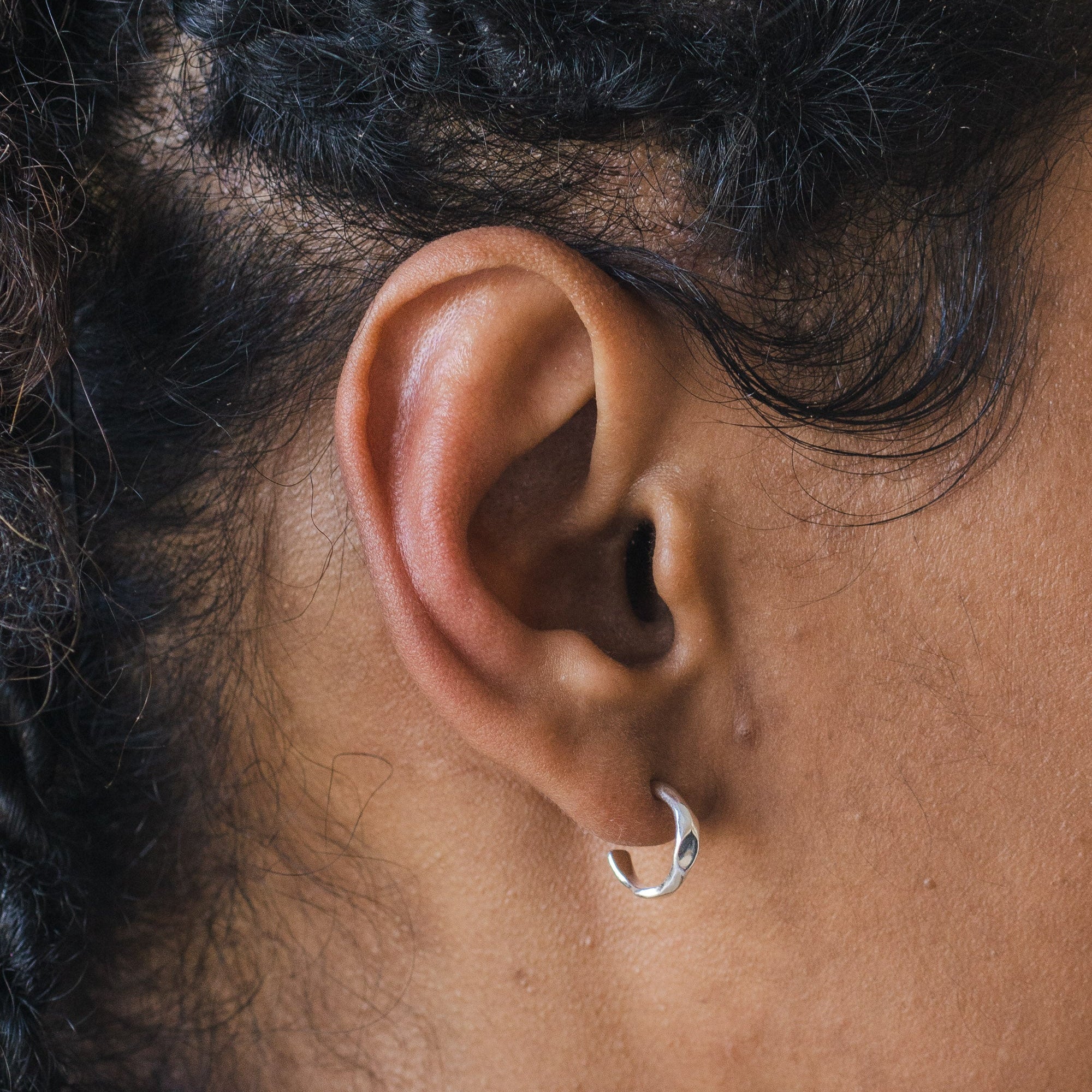 Petits hoops Sculpté