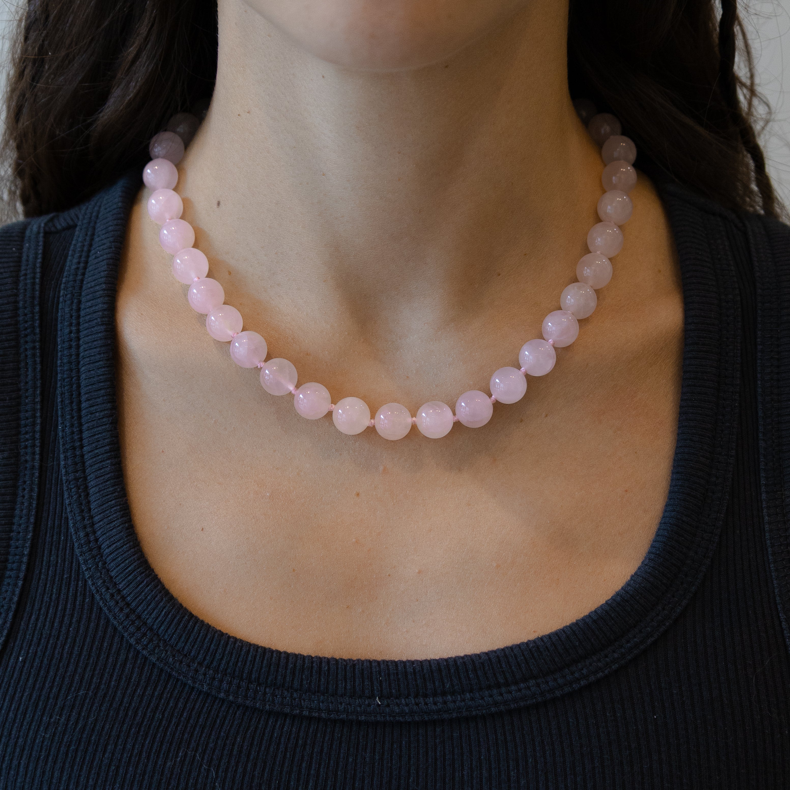 Pink Bead Necklace