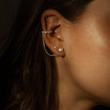 Ear Cuff With Chain