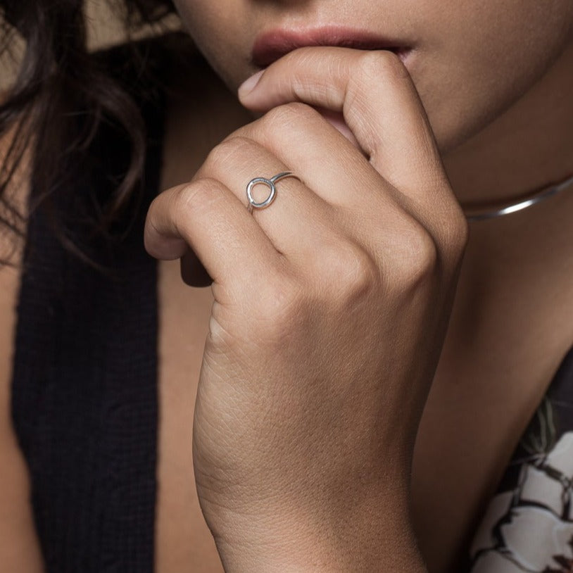 Opal Gold Ring