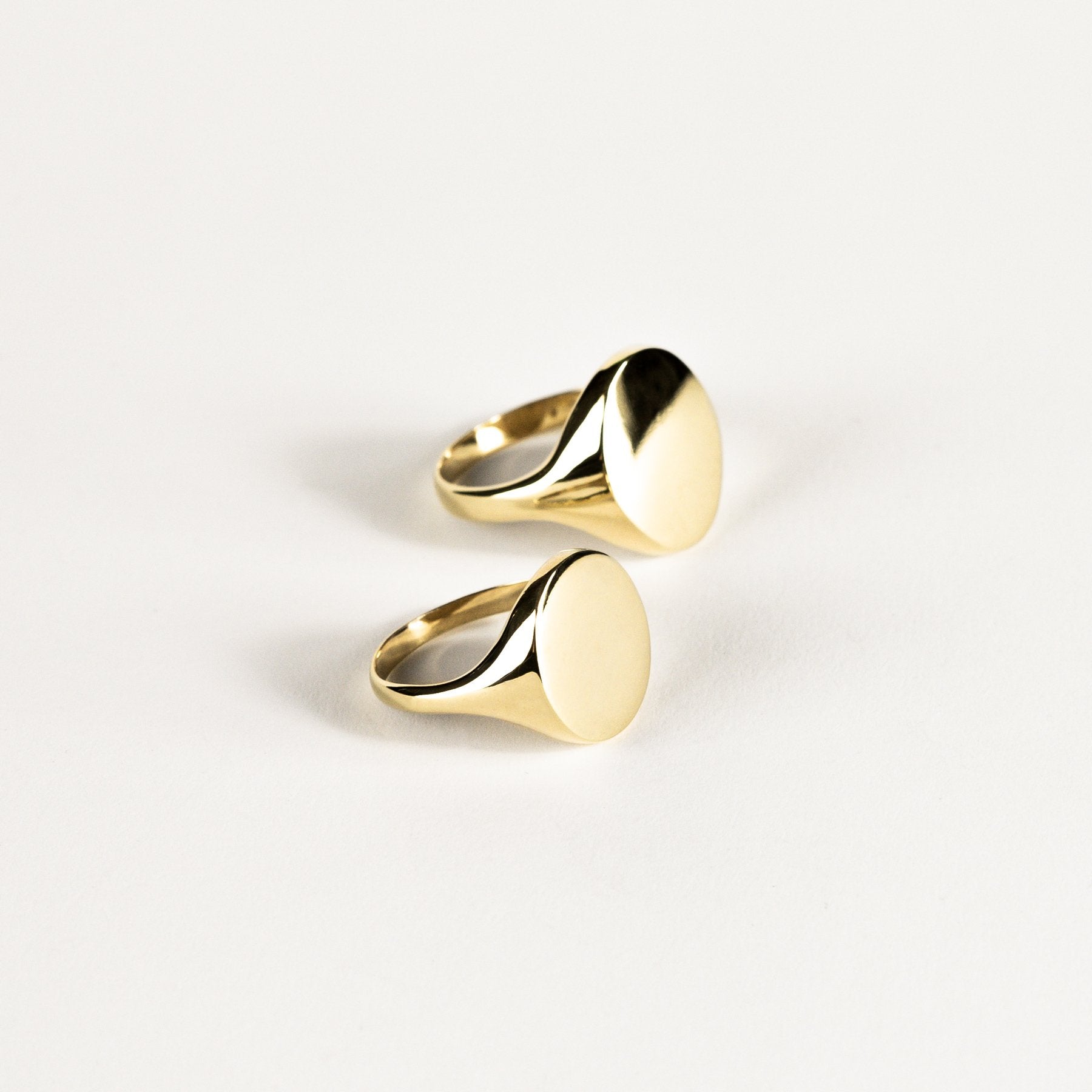 Oval Gold Ring