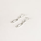 Paper Clip Chain Earrings