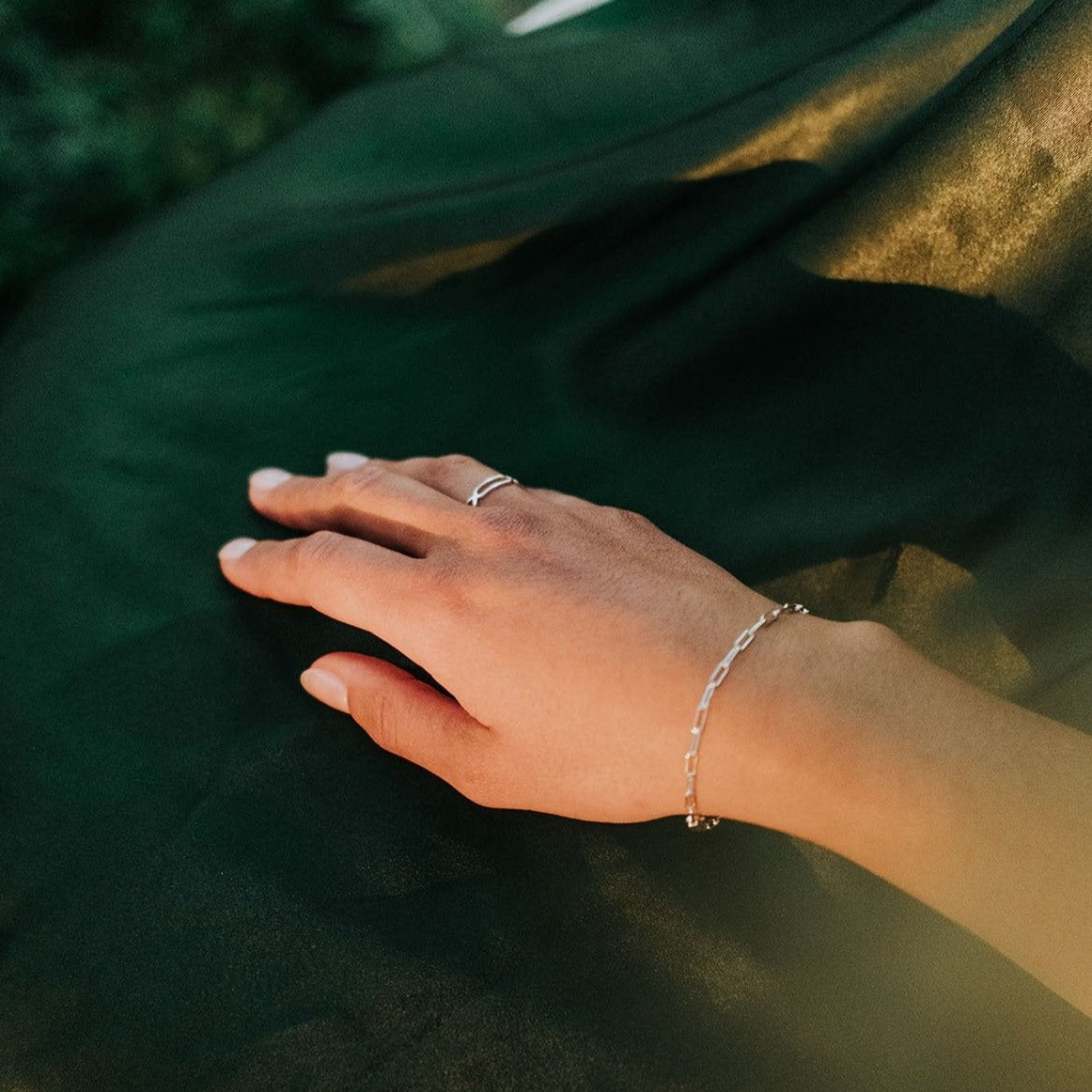 Paper Clip Bracelet