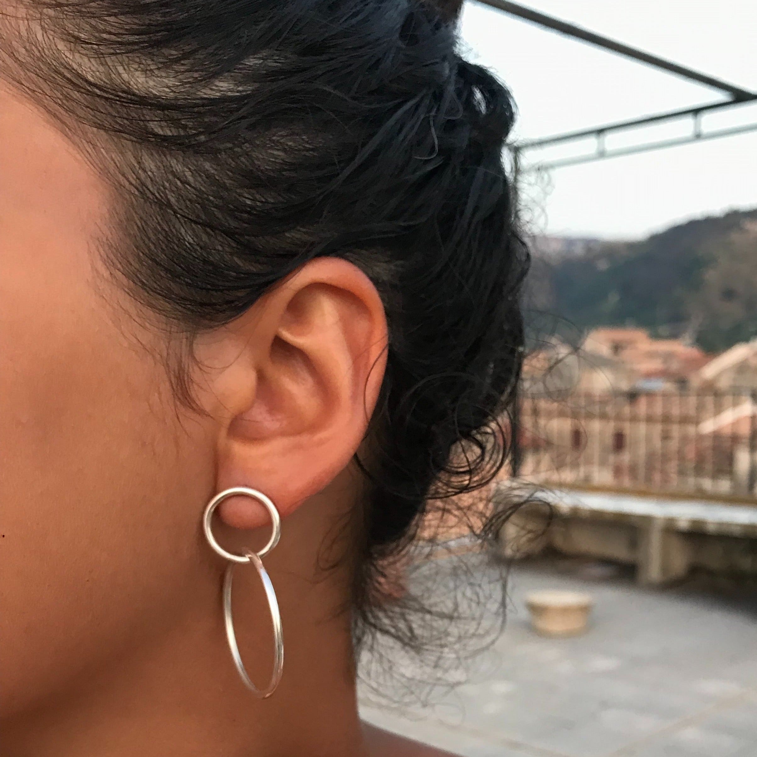 Clo Gold Vermeil Hoops