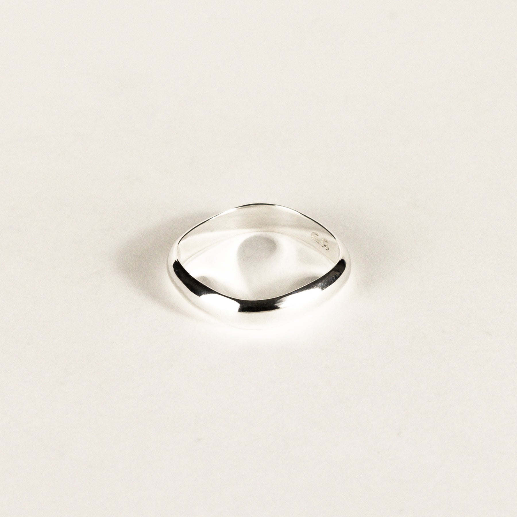 Half Round Square Ring