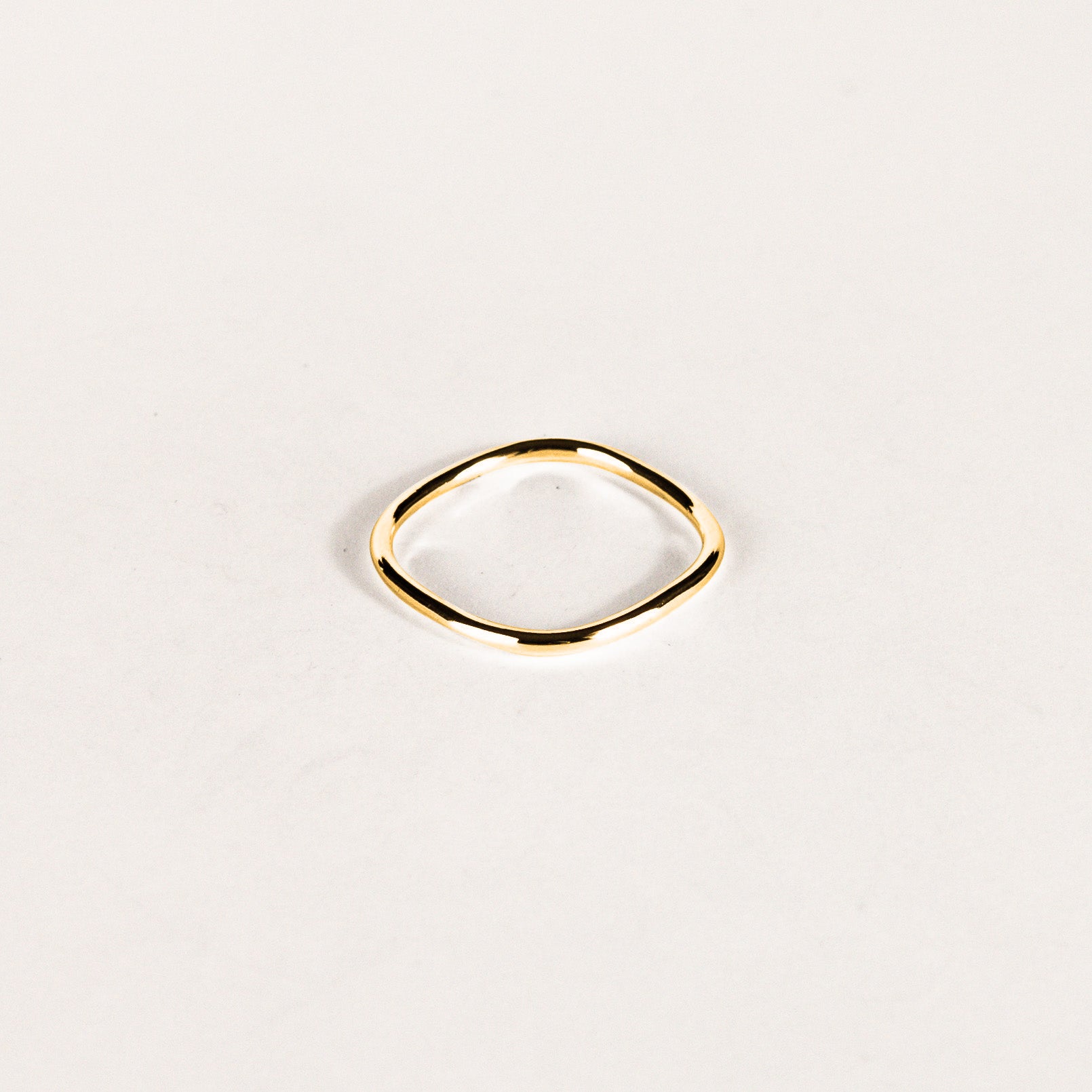 Wire Square Gold Ring