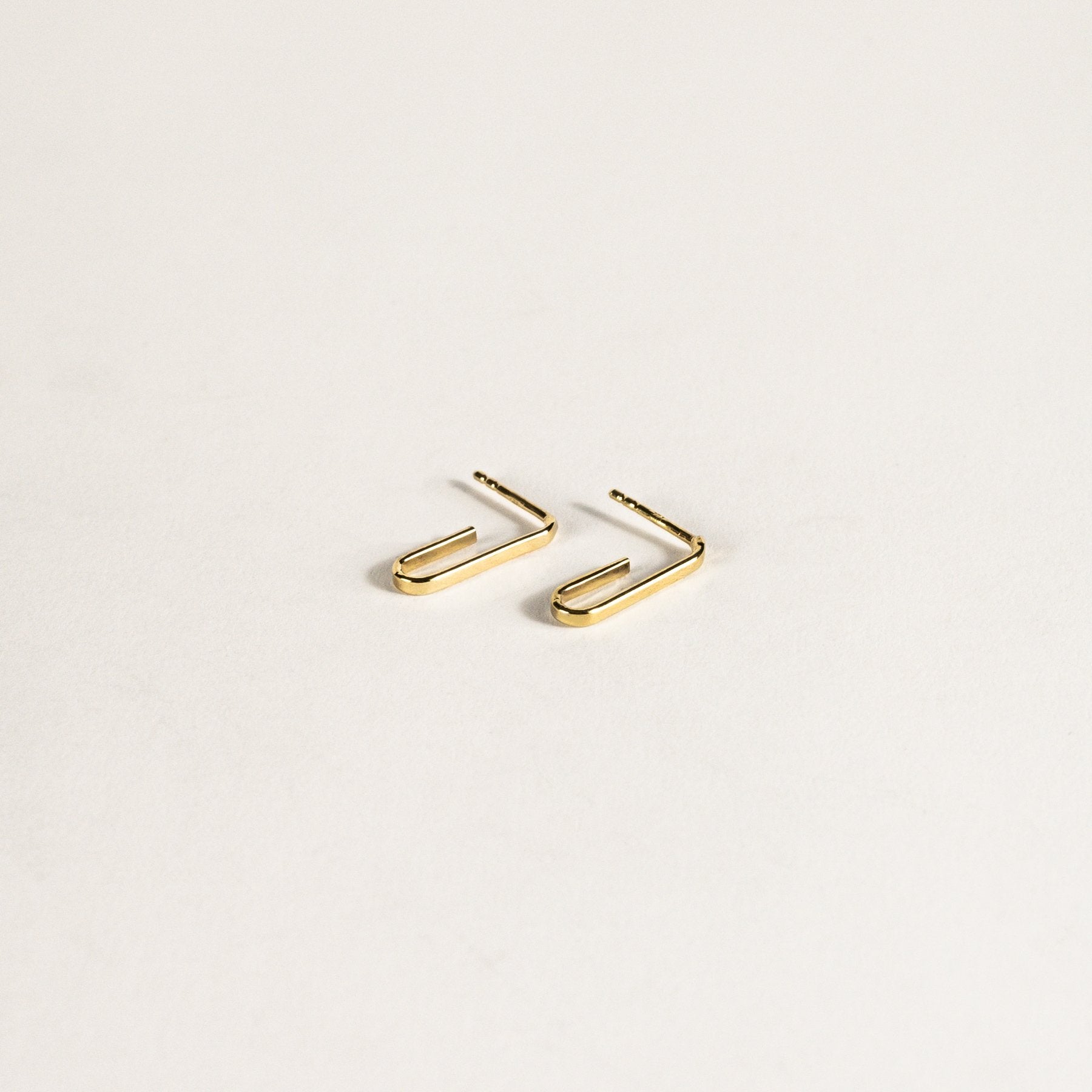 Mini Soprano Gold Vermeil Hoops