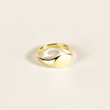 Mini Gold Classic Signet Ring