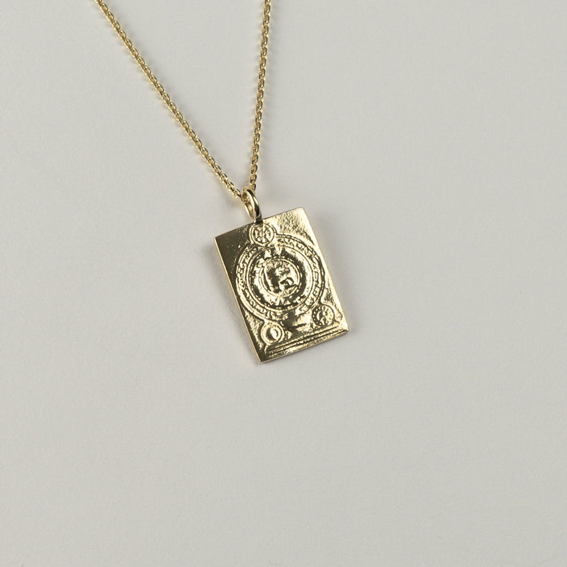 Hindi Gold Necklace