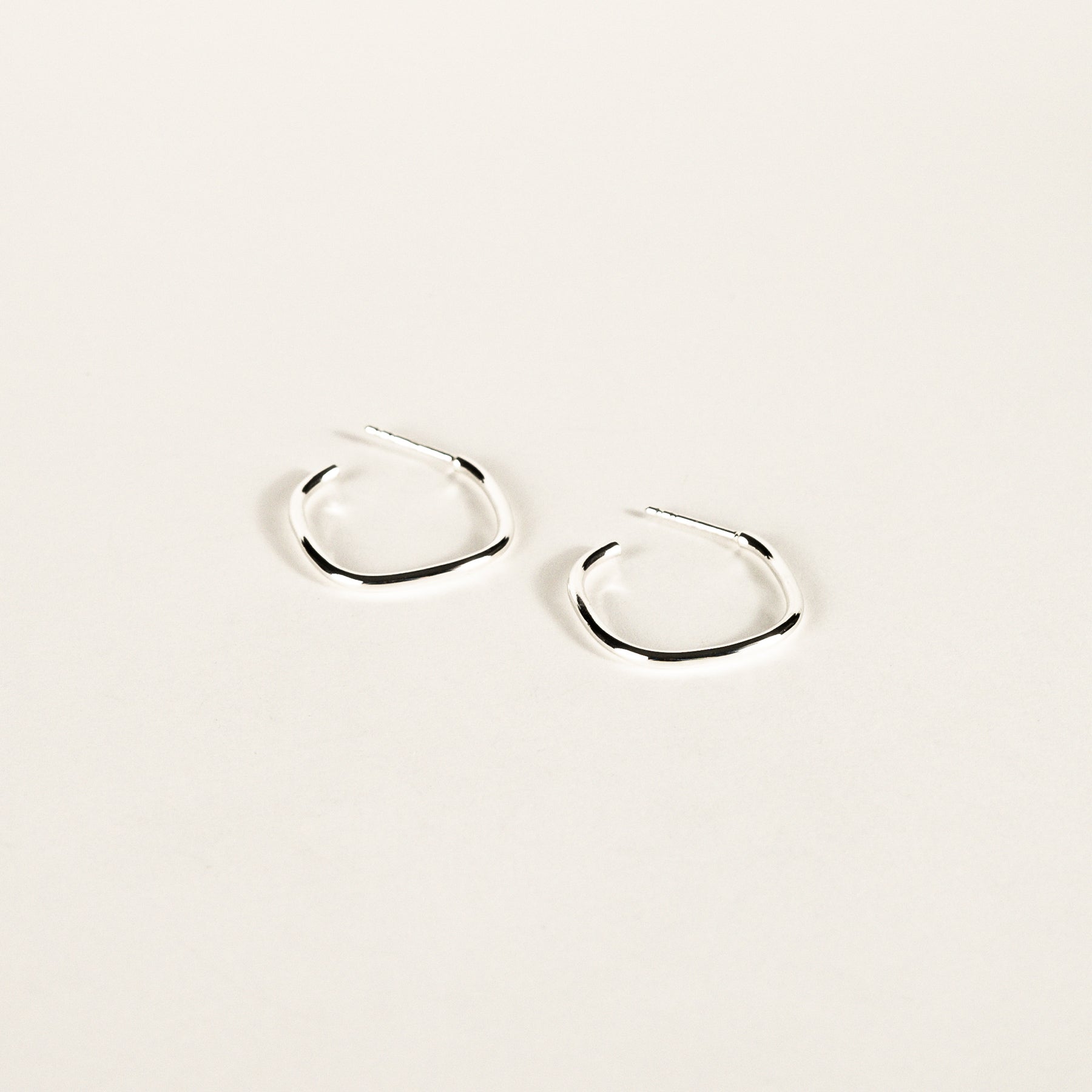 Small Square Wire Hoops