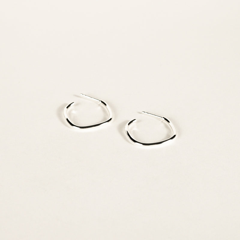 Small Square Wire Hoops